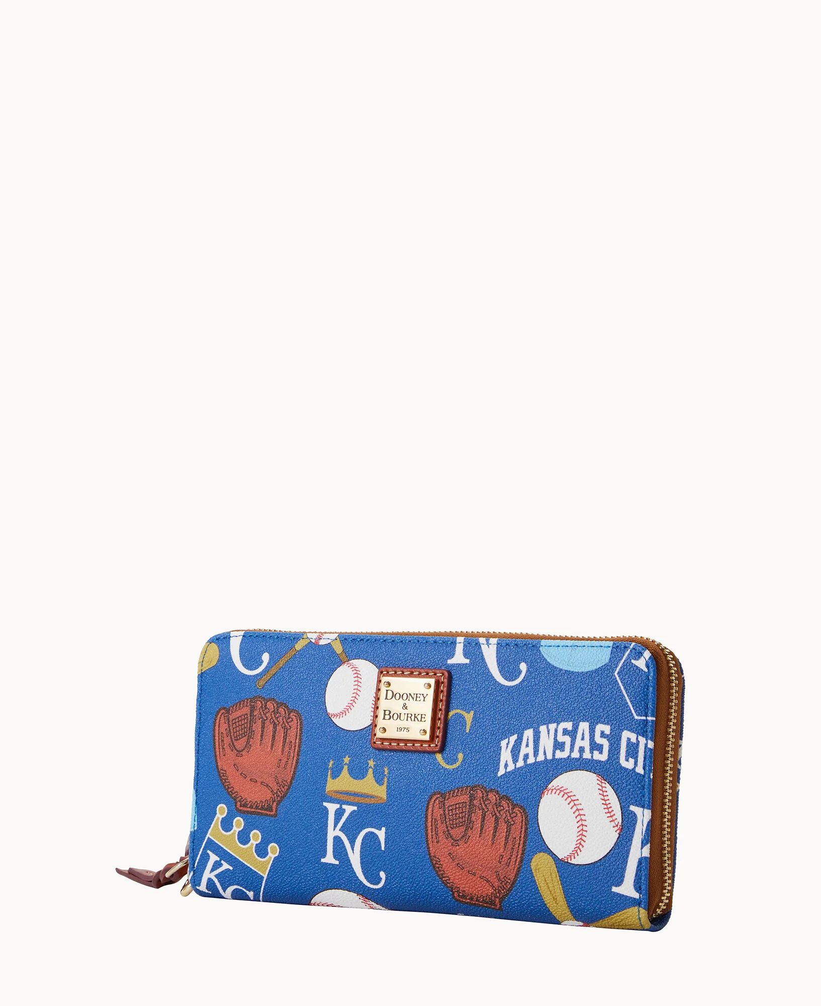 MLB Royals Large Zip Around Wristlet - Image 2