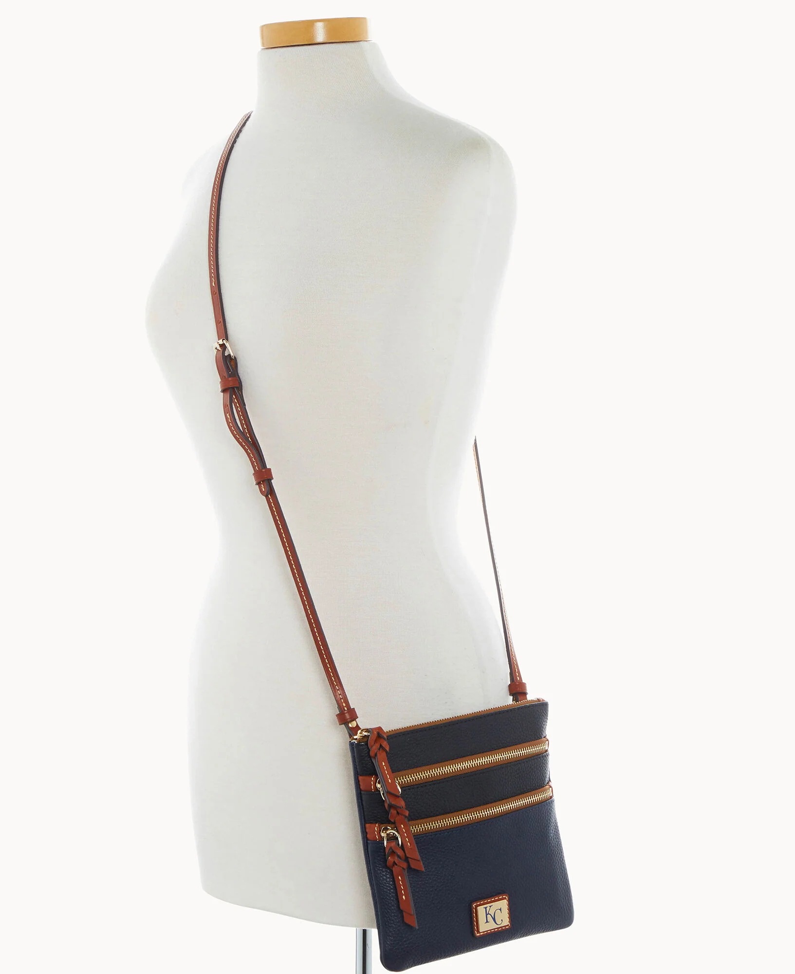 MLB Royals Triple Zip Crossbody - Image 5