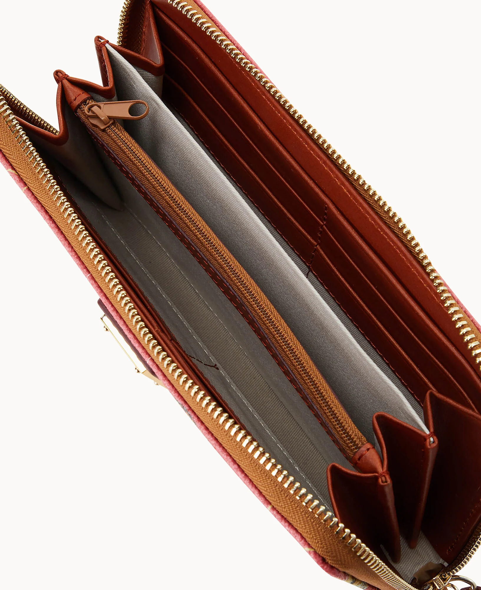 NFL 49ers Large Zip Around Wristlet - Image 3