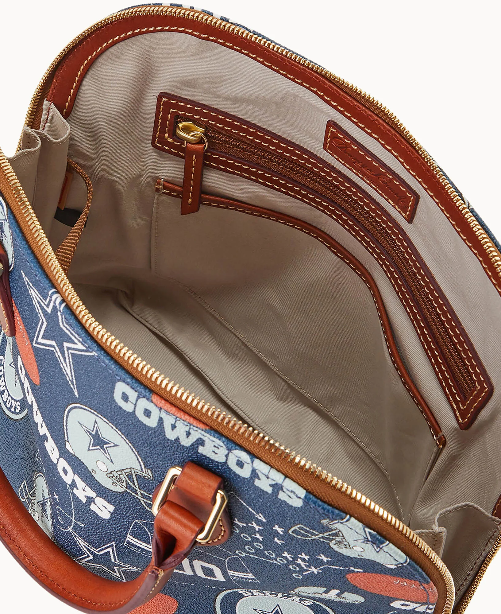 NFL Cowboys Zip Zip Satchel - Image 3