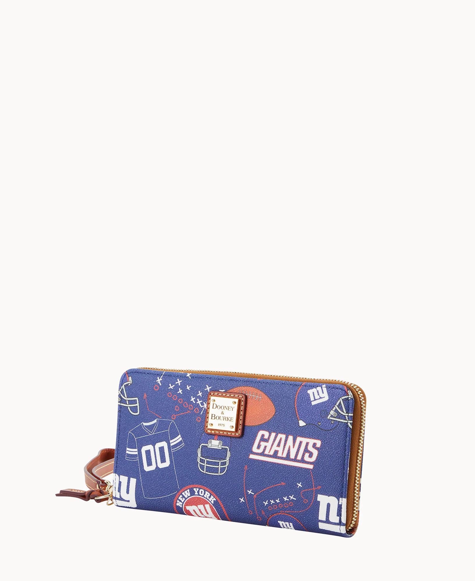 NFL NY Giants Large Zip Around Wristlet - Image 2