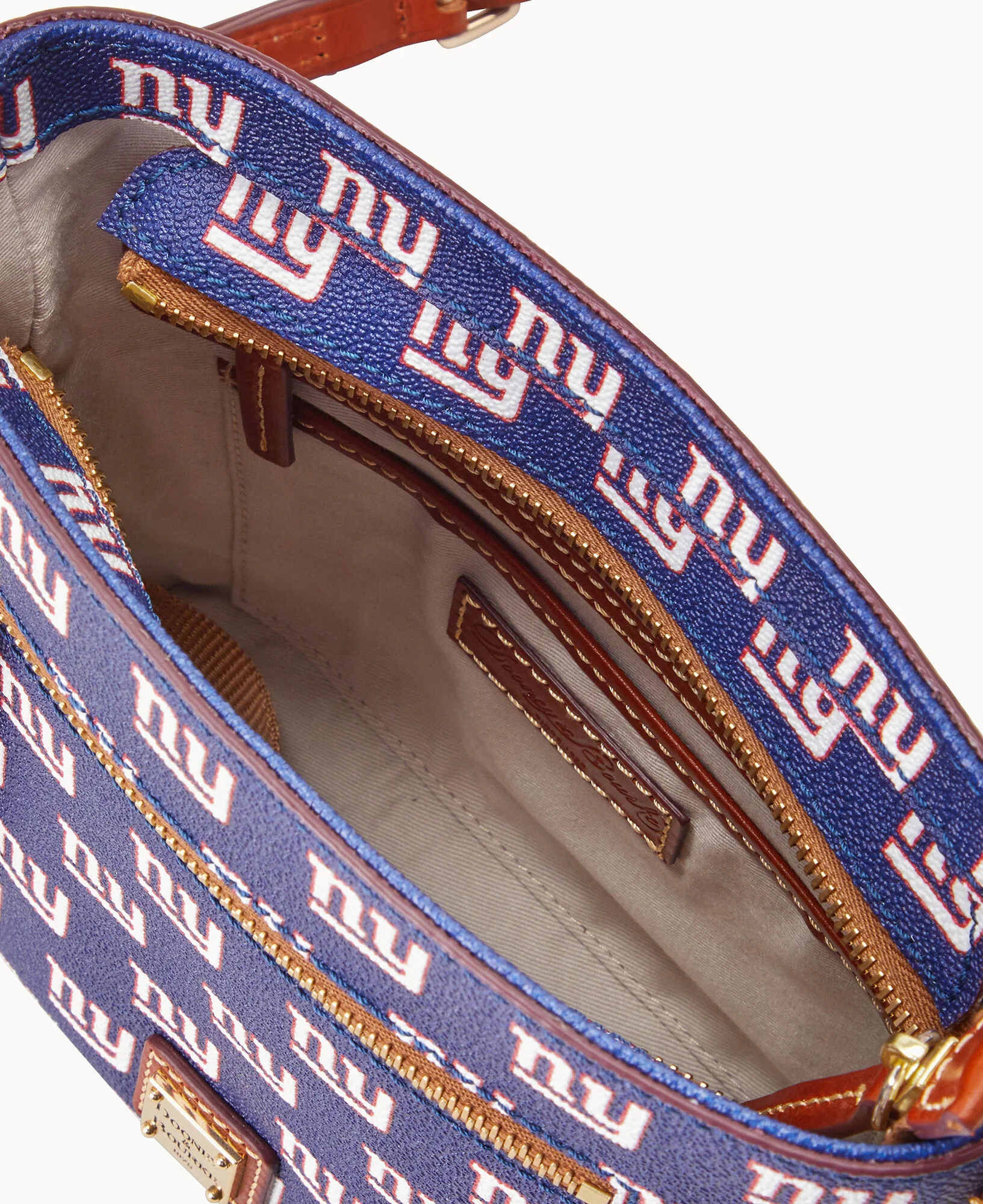 NFL NY Giants Small Zip Crossbody - Image 3