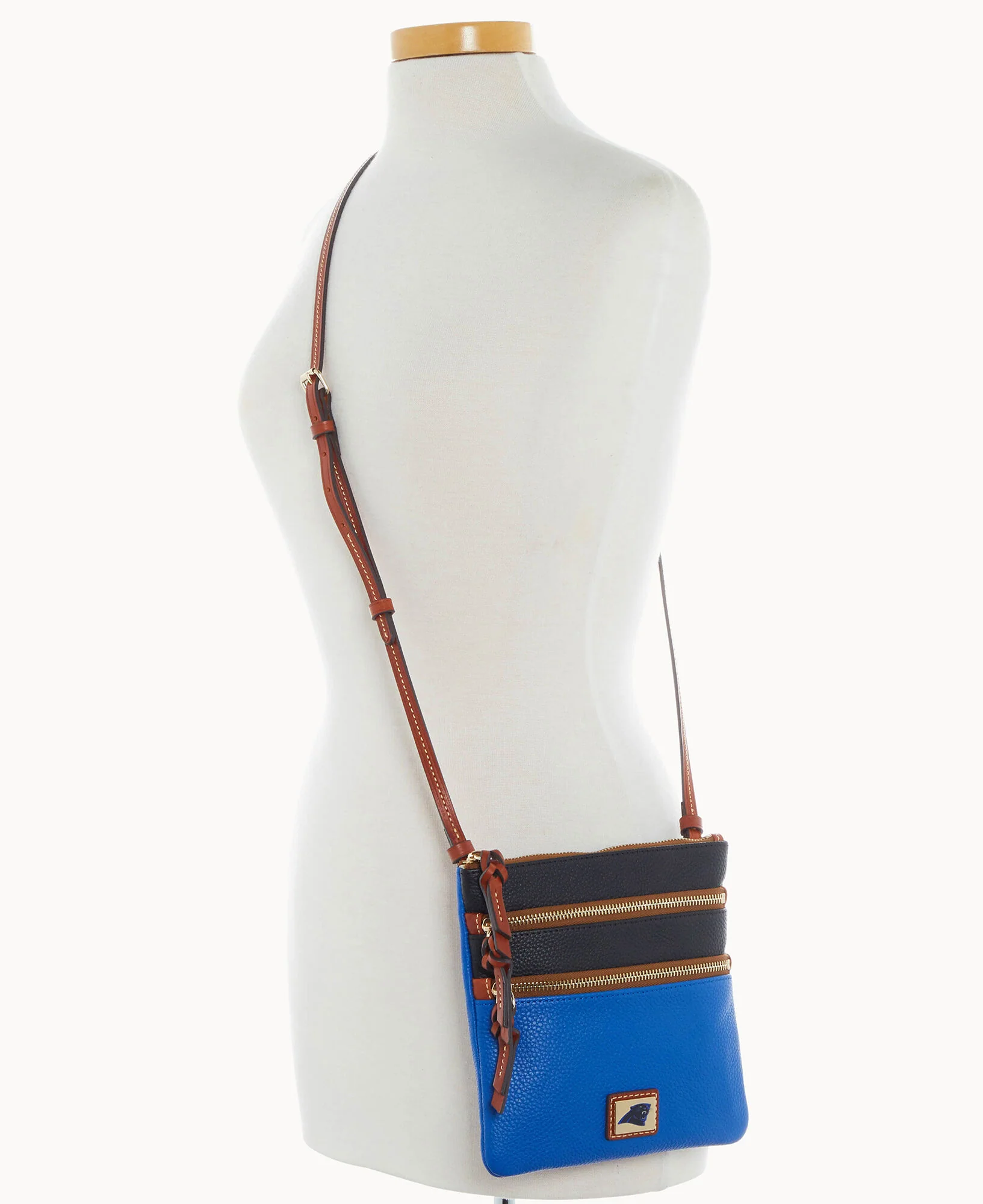 NFL Panthers Triple Zip Crossbody - Image 5