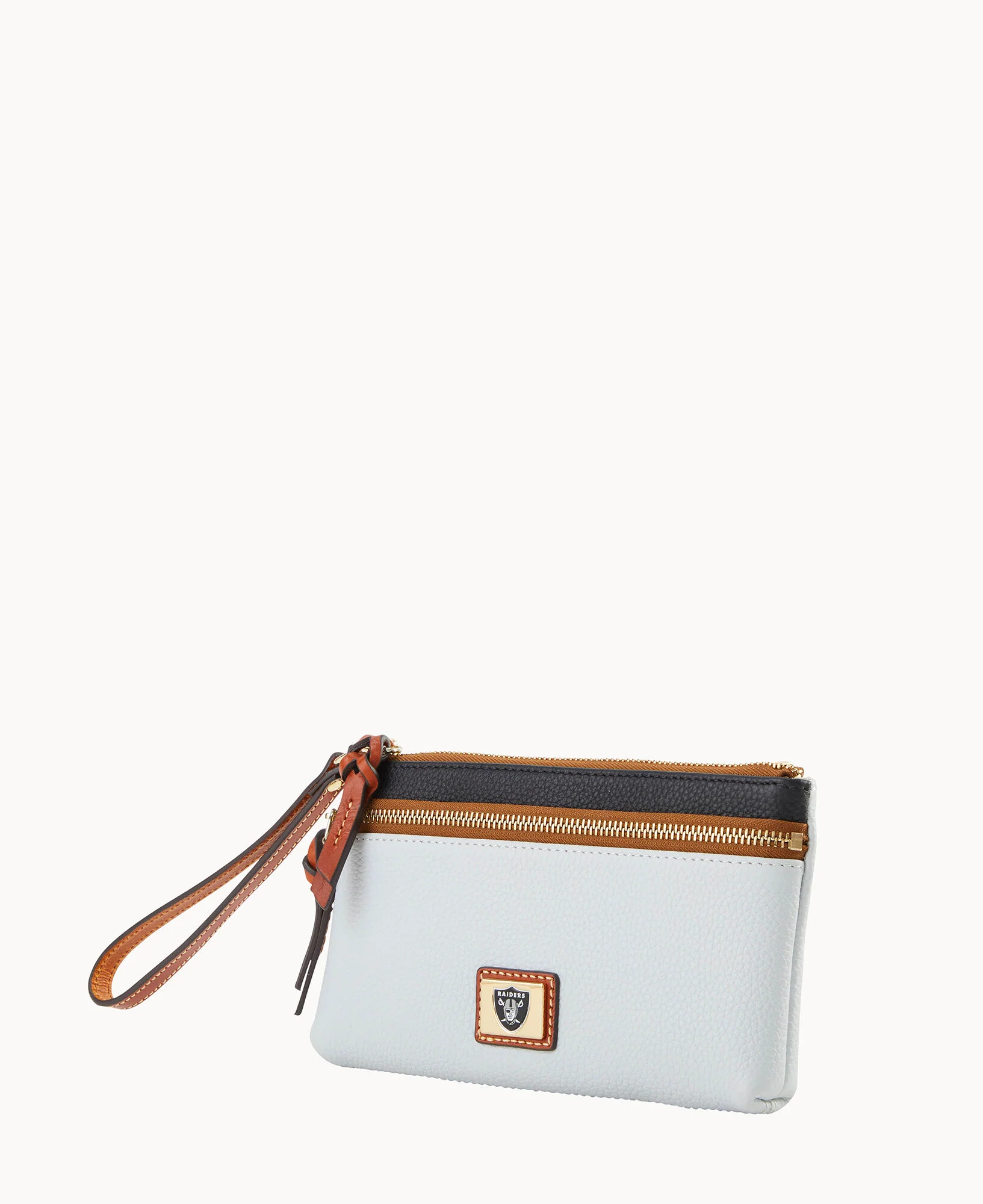 NFL Raiders Double Zip Wristlet - Image 2