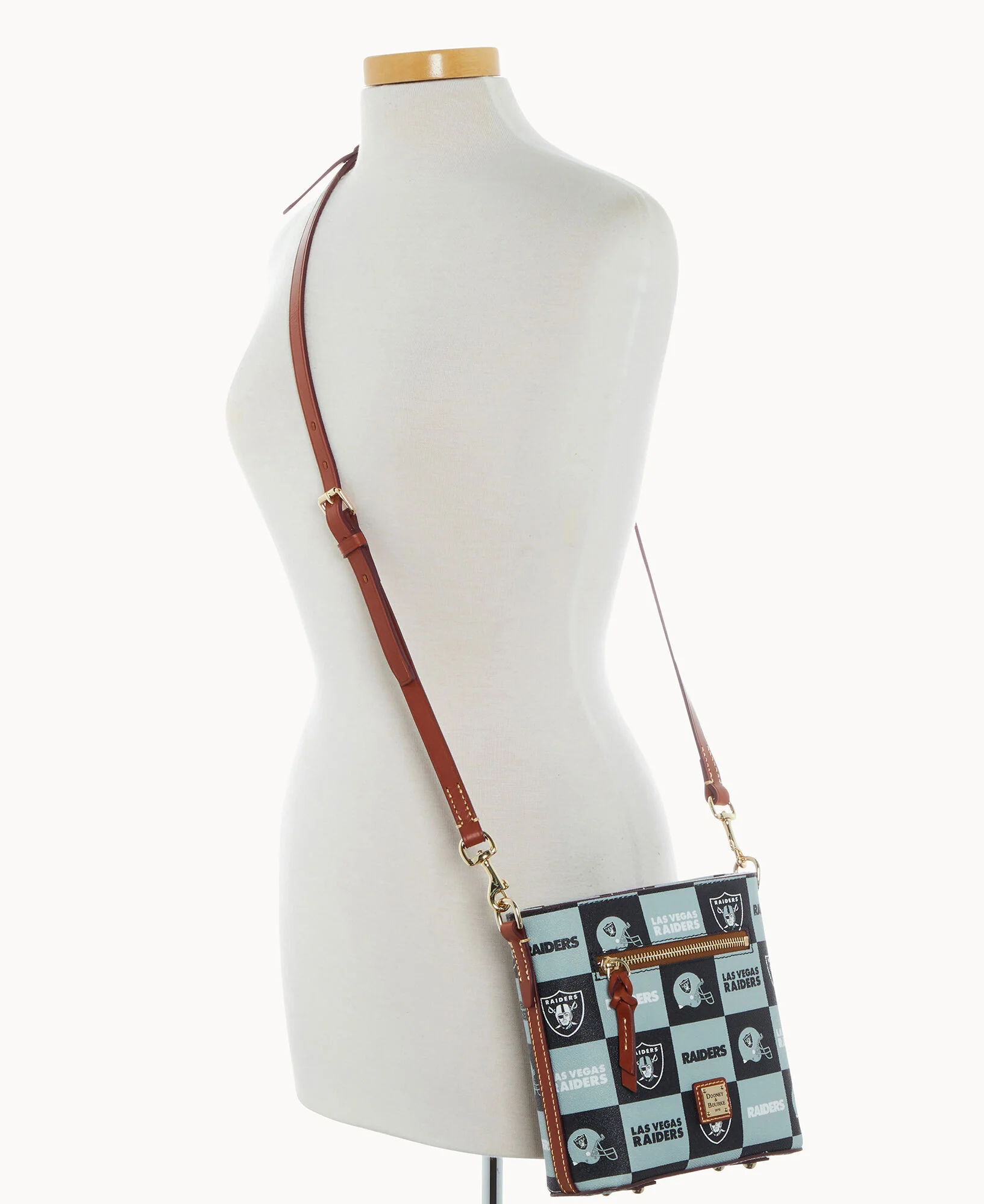 NFL Raiders Small Zip Crossbody - Image 4