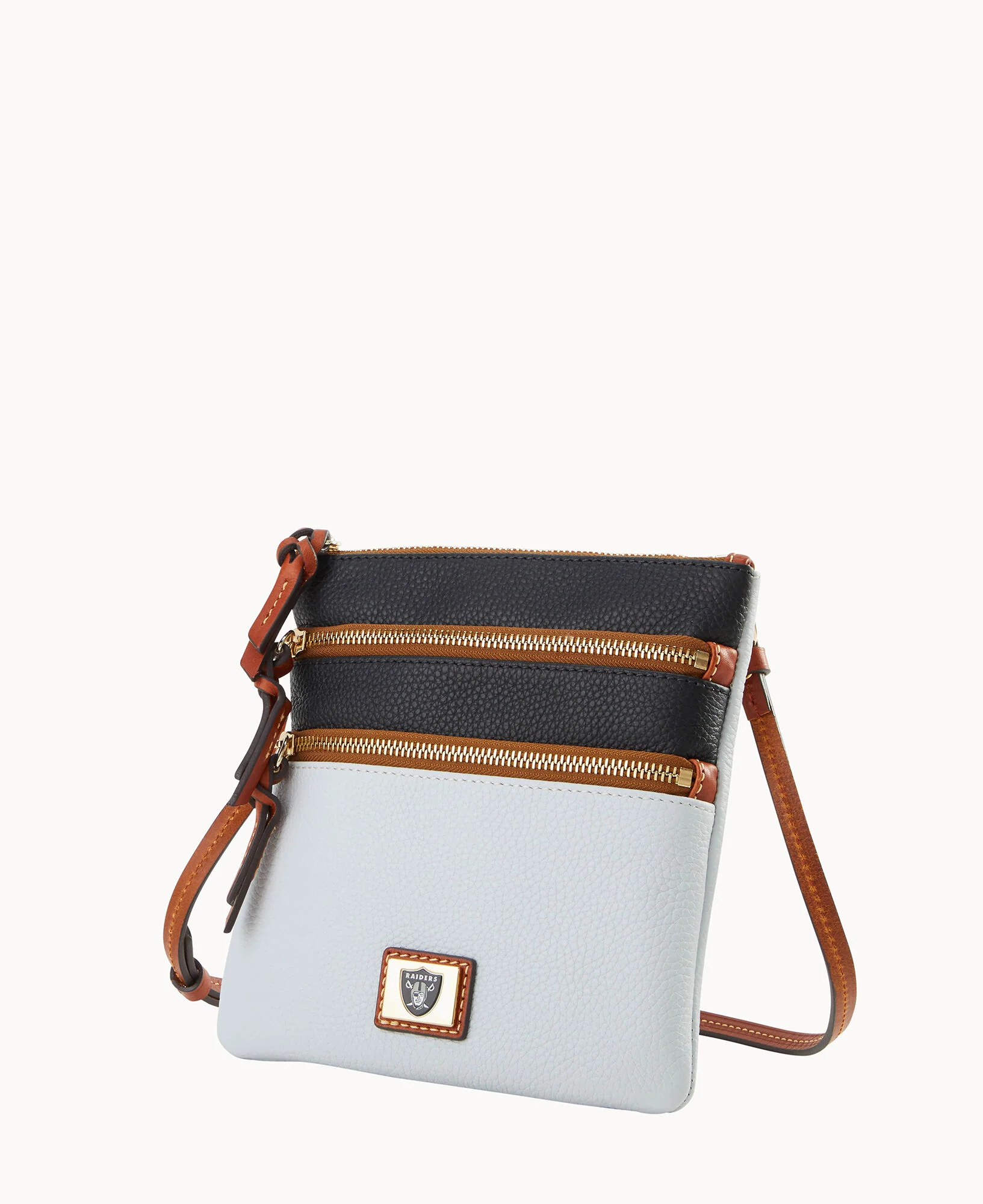 NFL Raiders Triple Zip Crossbody - Image 2