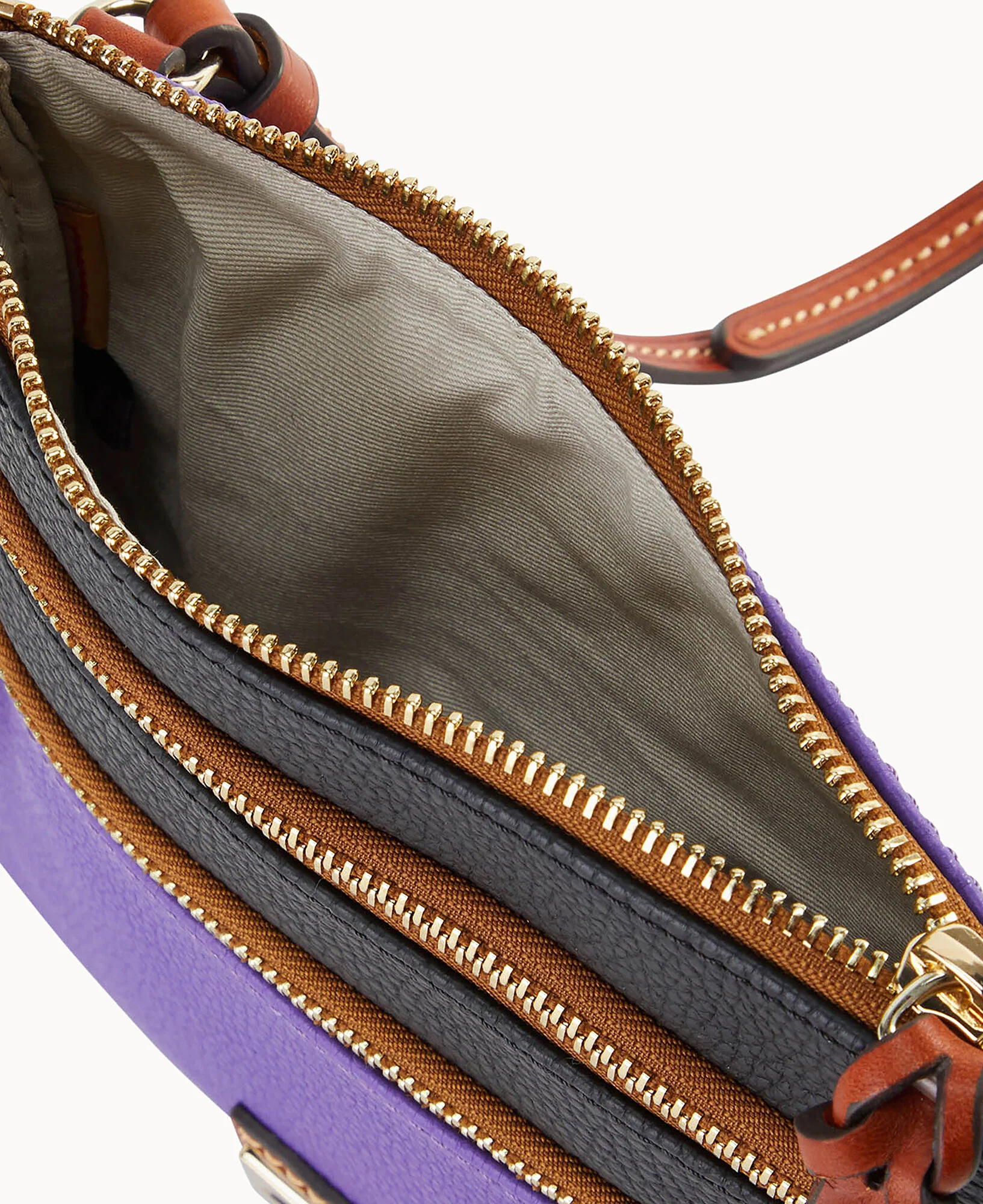 NFL Ravens Triple Zip Crossbody - Image 3