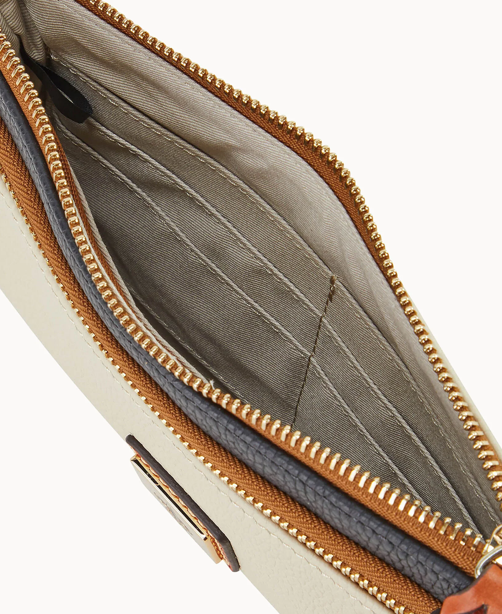 NFL Saints Double Zip Wristlet - Image 3