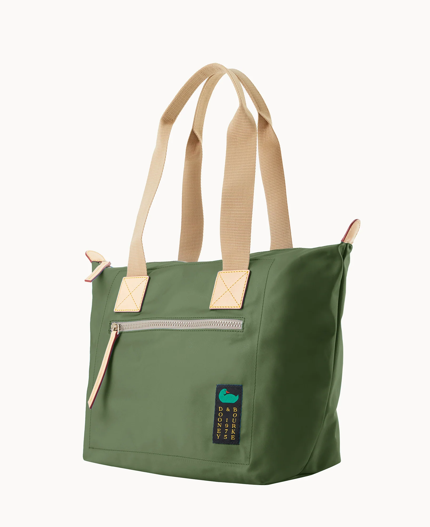 Nylon Front Zip Tote - Image 102