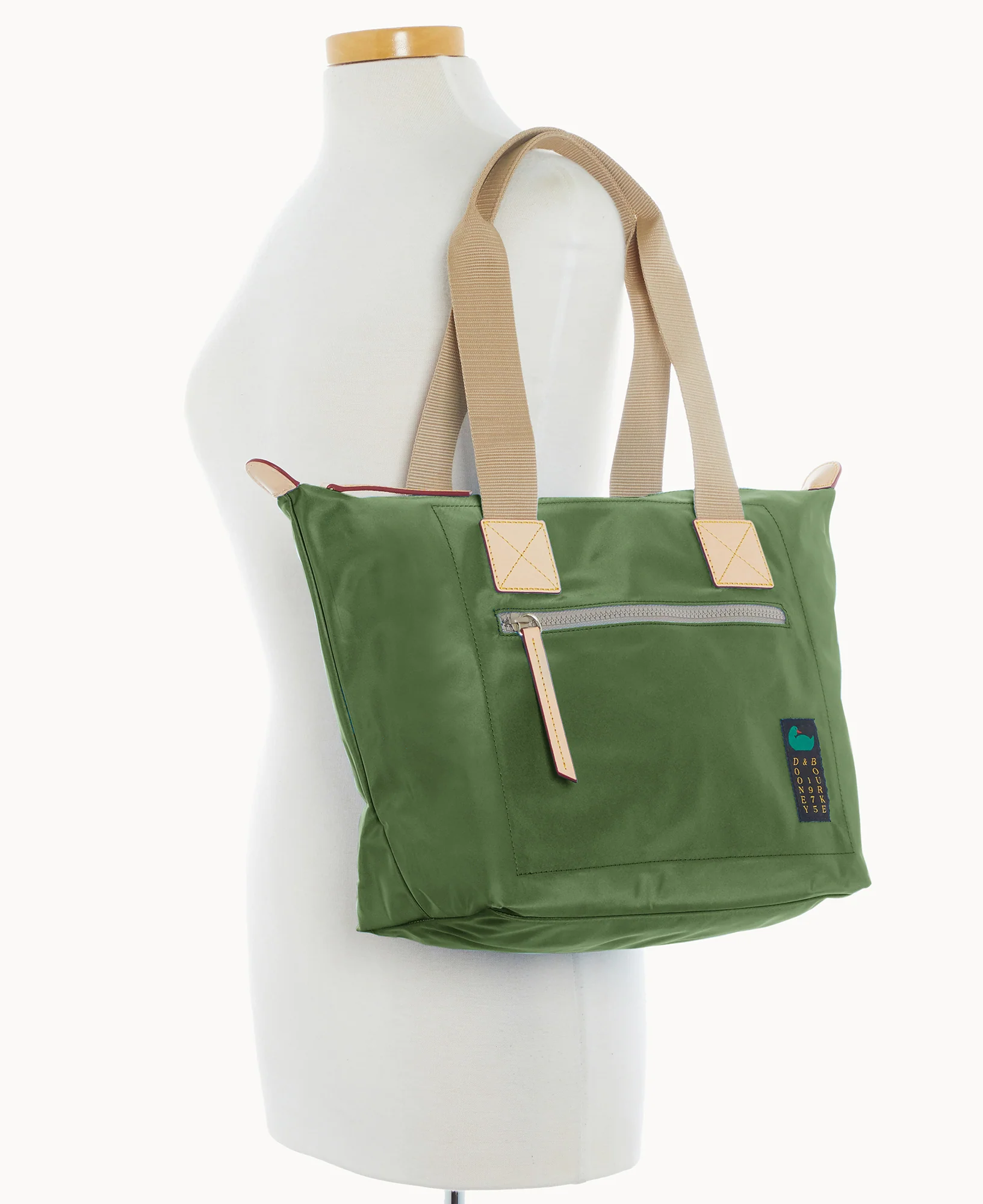 Nylon Front Zip Tote - Image 105