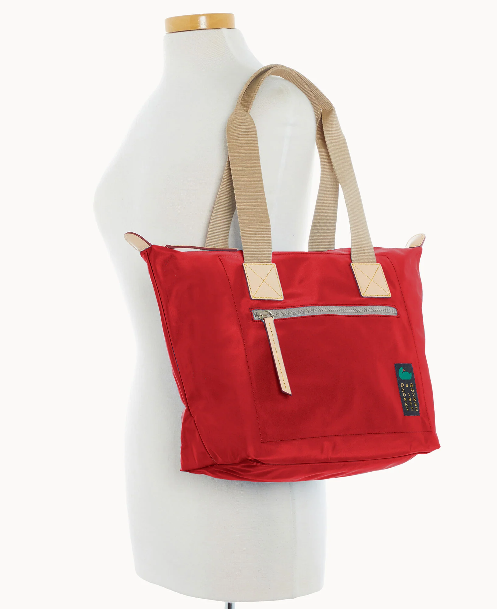 Nylon Front Zip Tote - Image 125