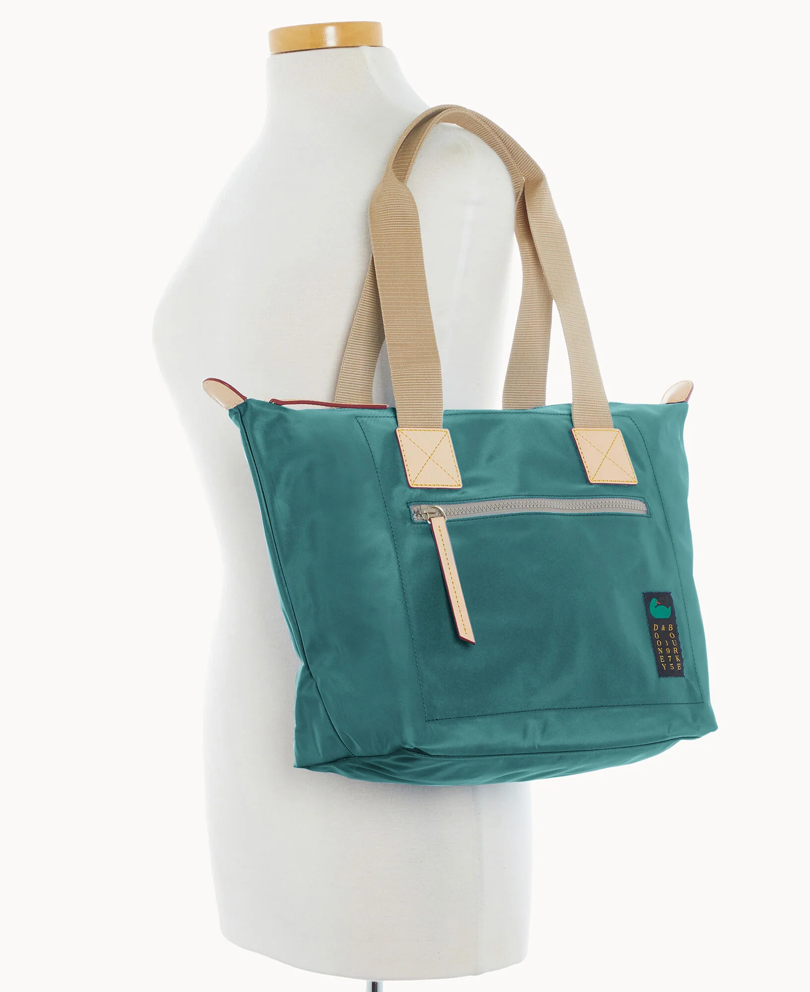Nylon Front Zip Tote - Image 30