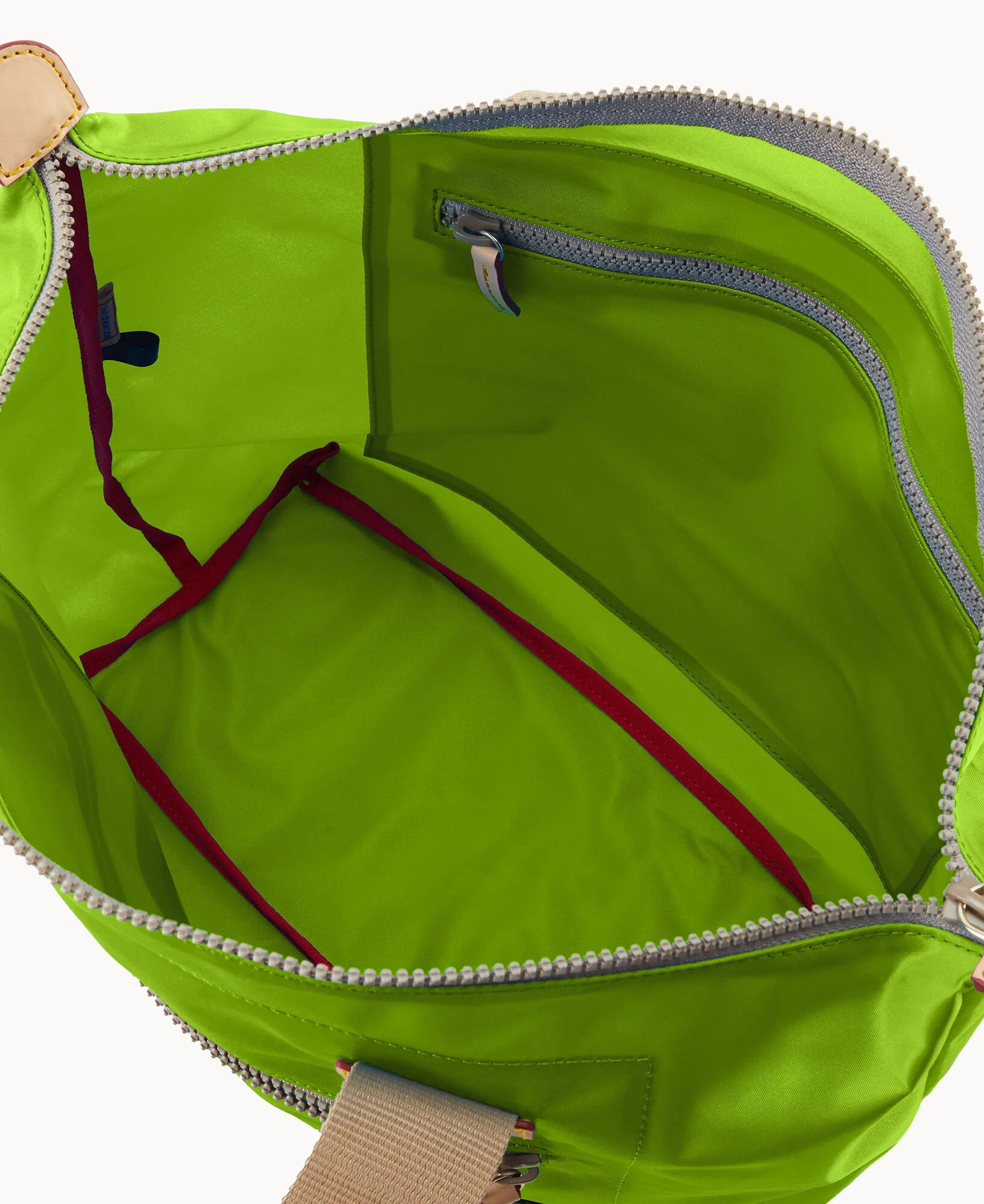 Nylon Front Zip Tote - Image 48
