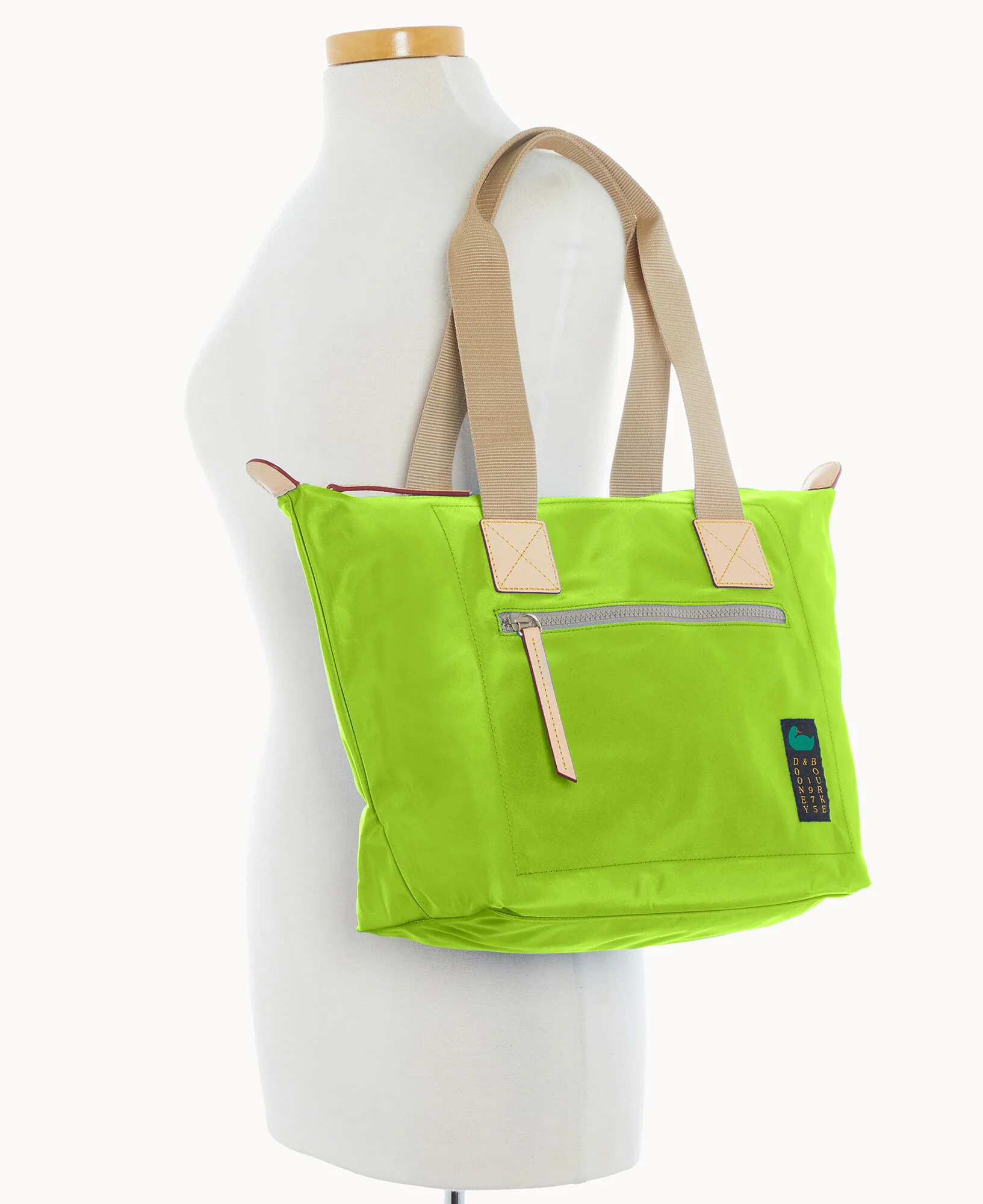 Nylon Front Zip Tote - Image 50