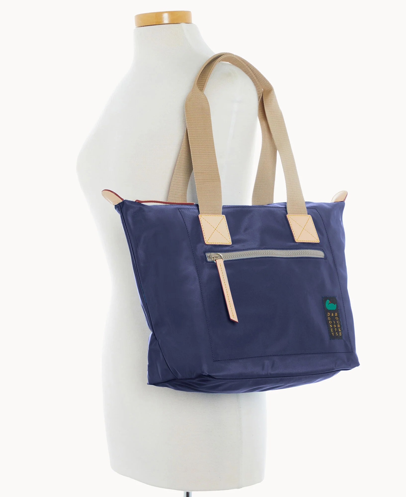 Nylon Front Zip Tote - Image 65