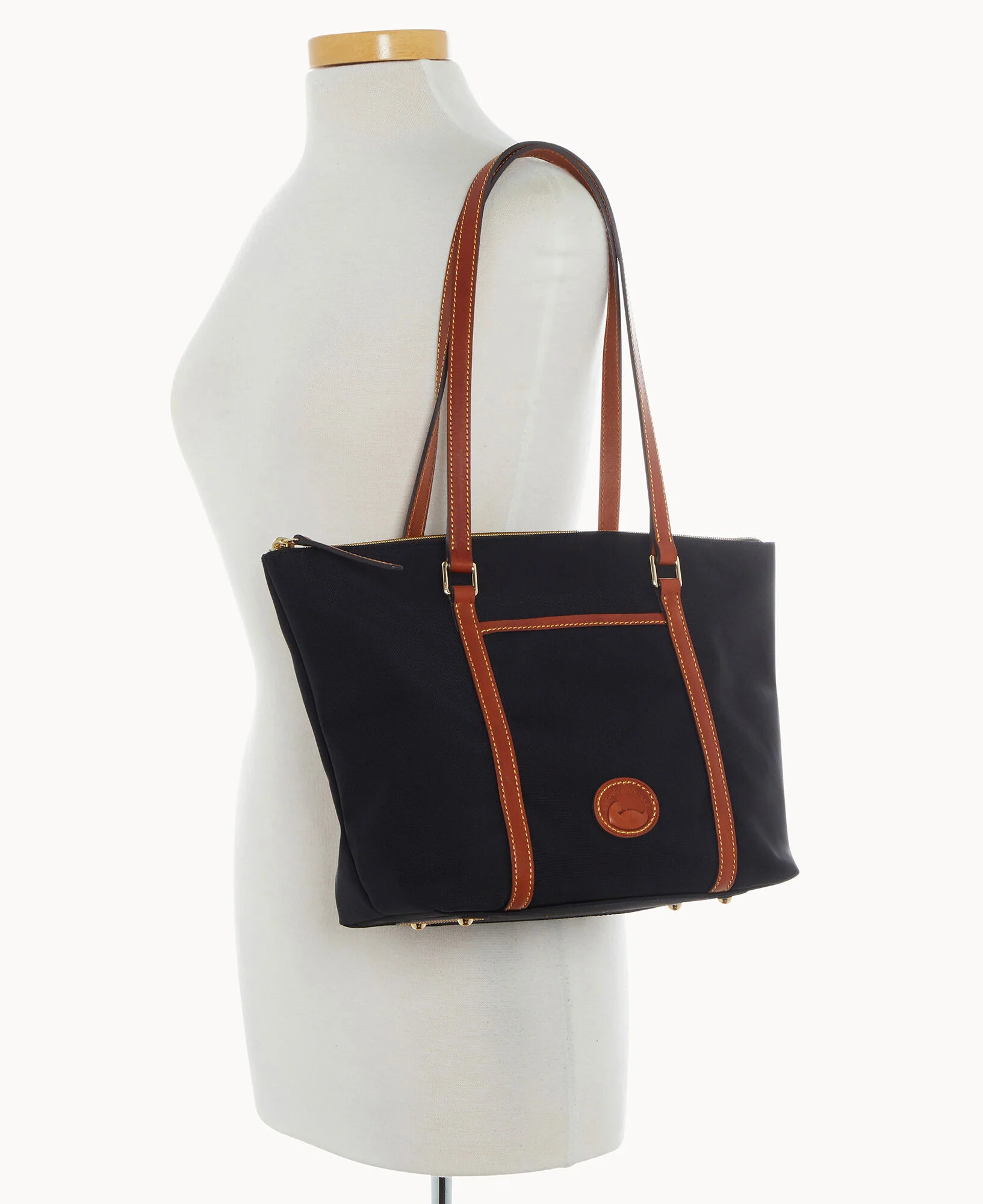 Nylon Zip Pocket Tote - Image 12