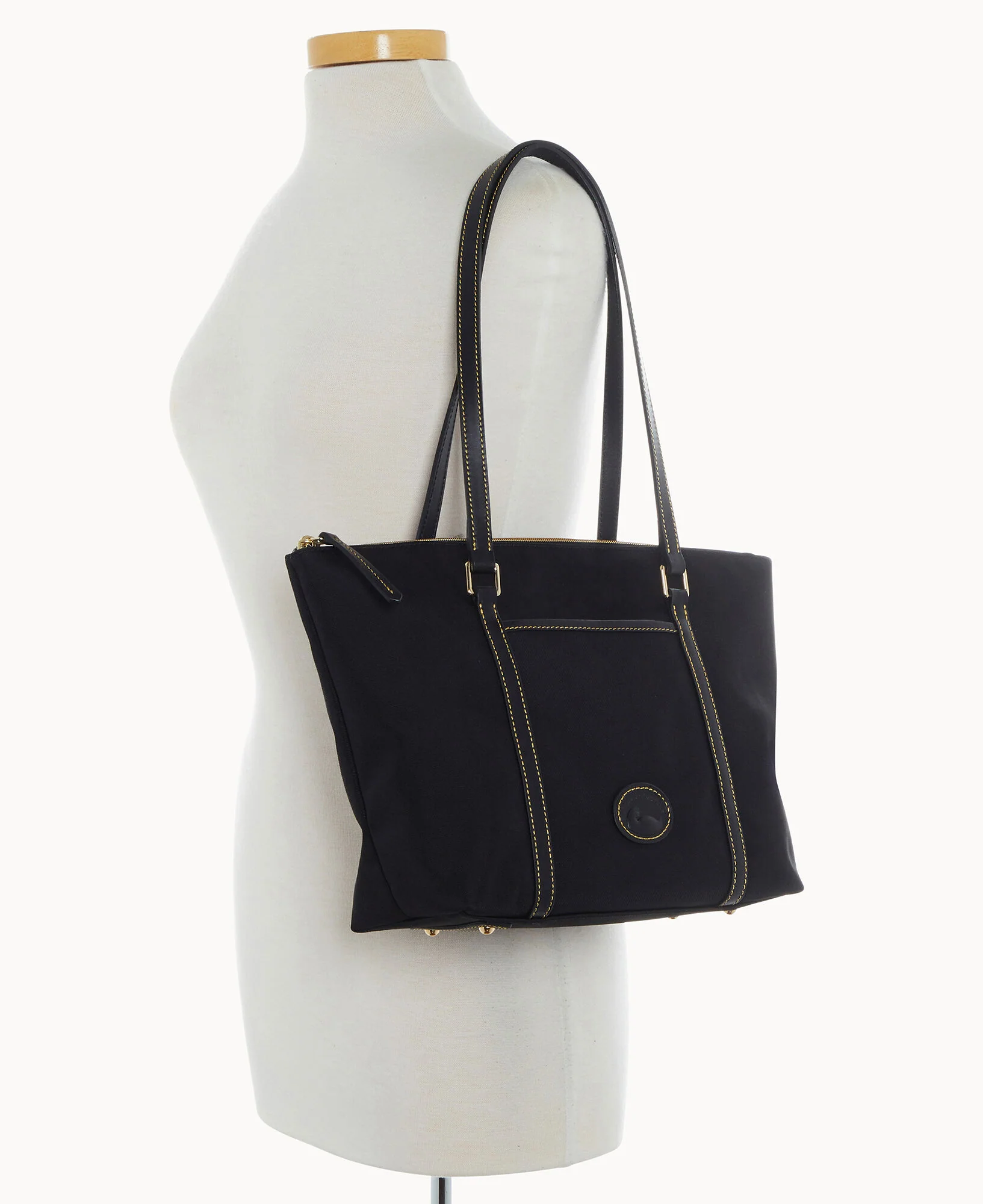 Nylon Zip Pocket Tote - Image 16