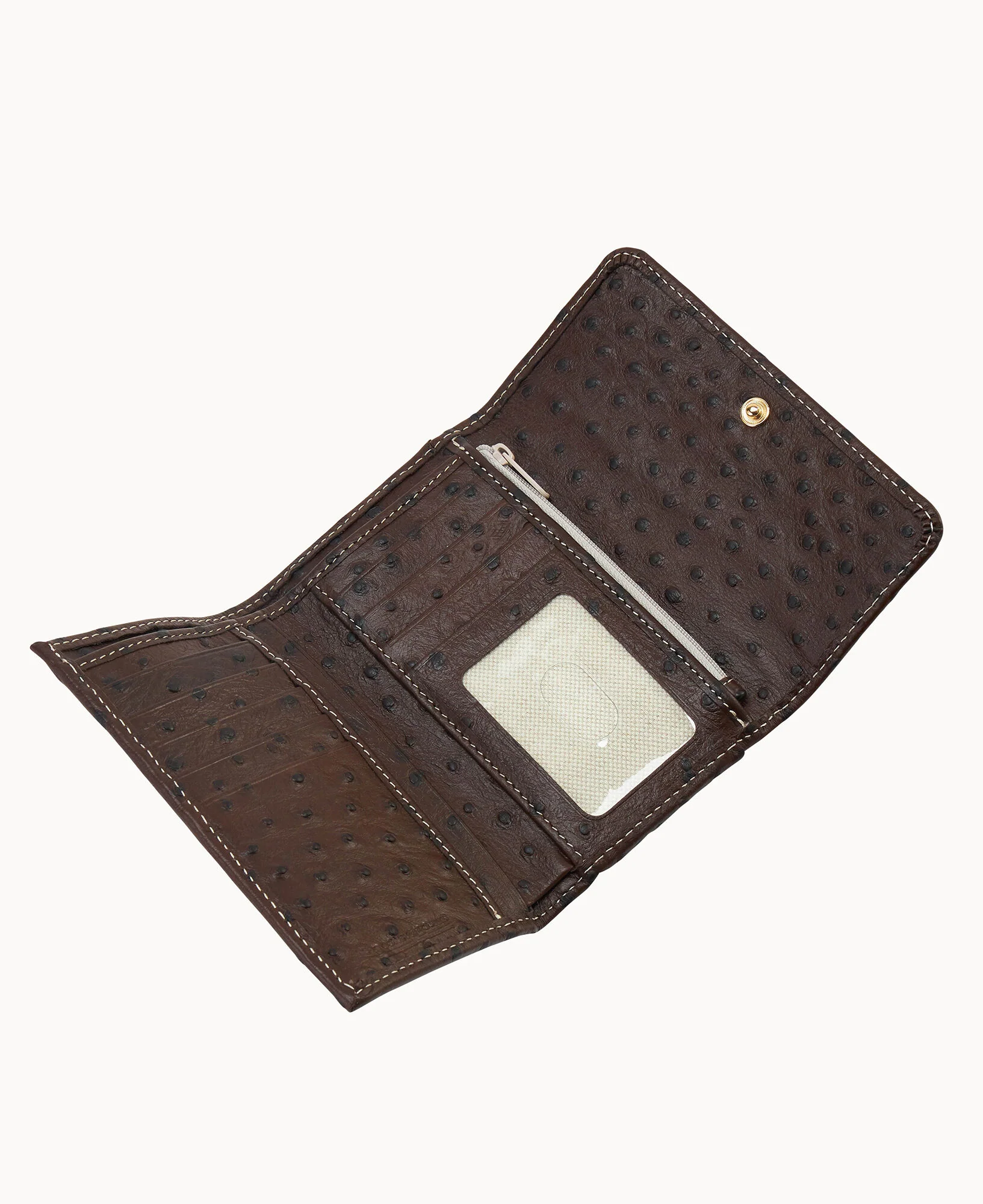 Ostrich Flap Wallet - Image 15