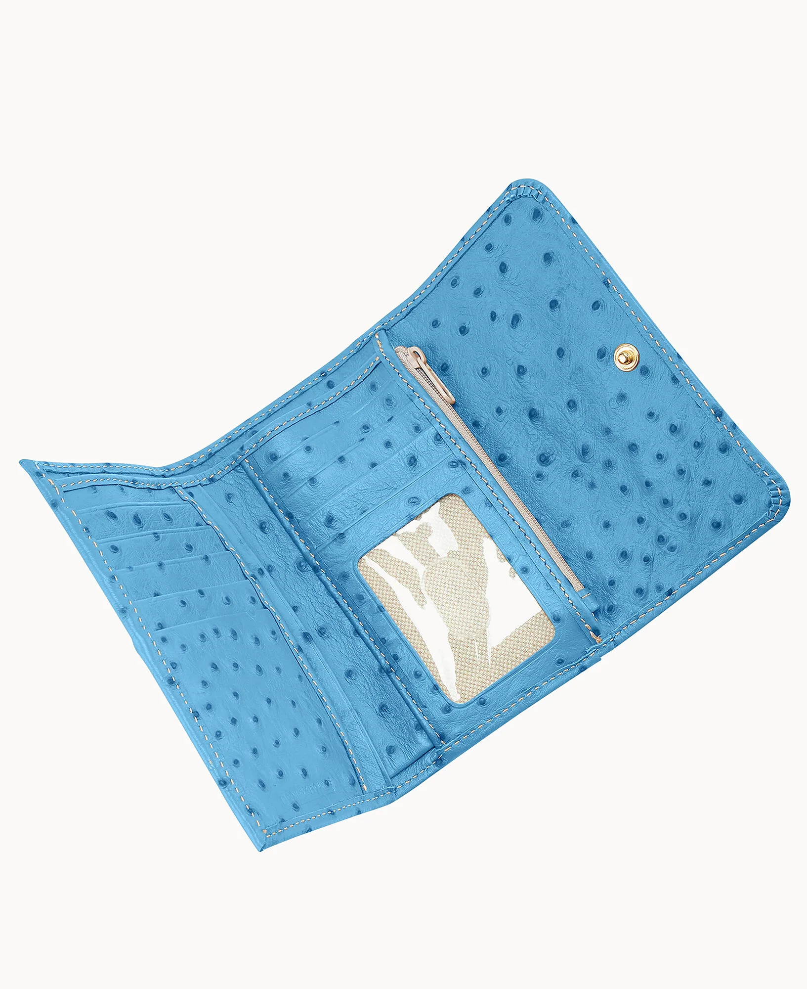 Ostrich Flap Wallet - Image 35