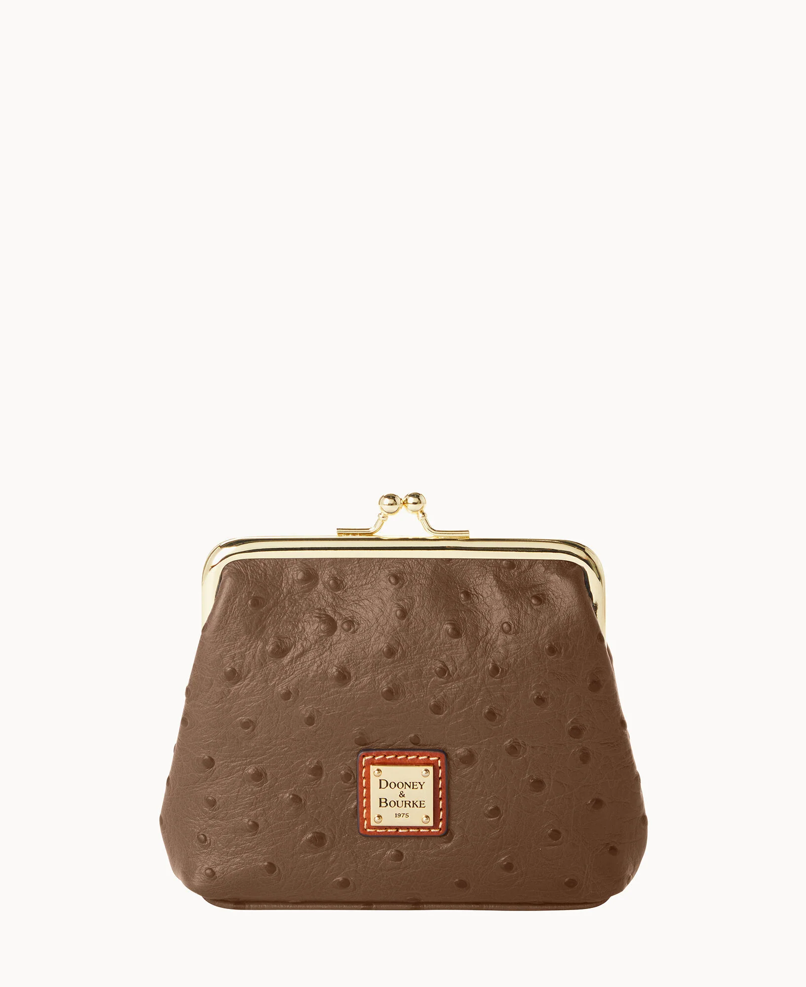 Ostrich Large Framed Purse - Image 16