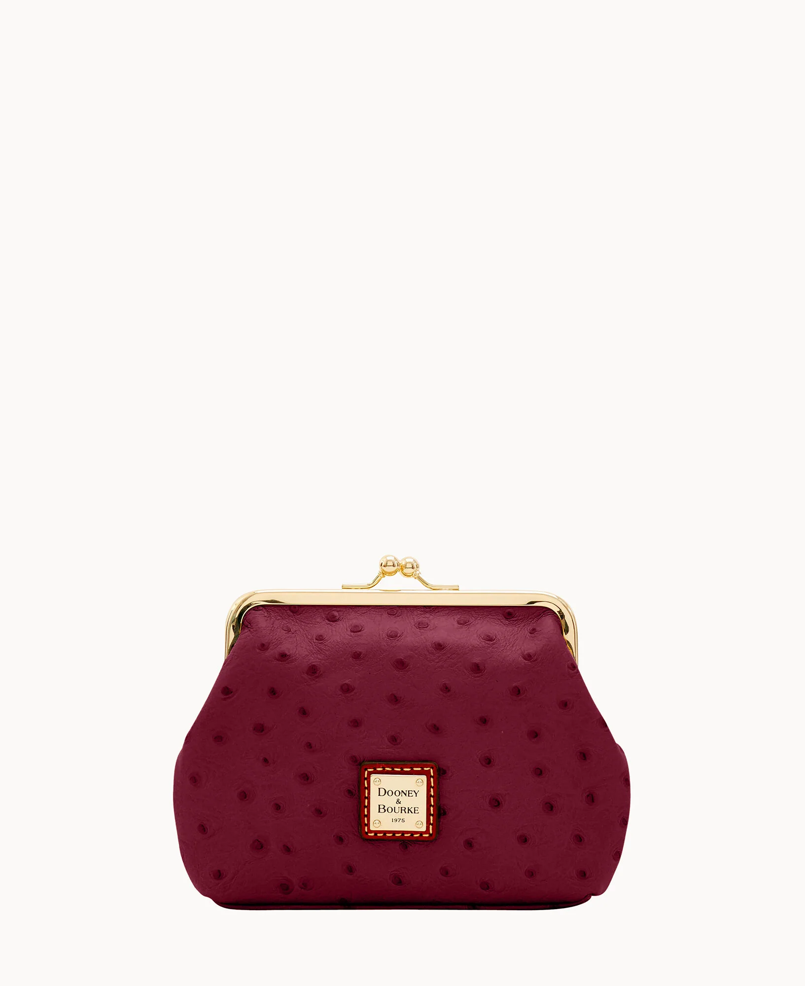Ostrich Large Framed Purse - Image 45