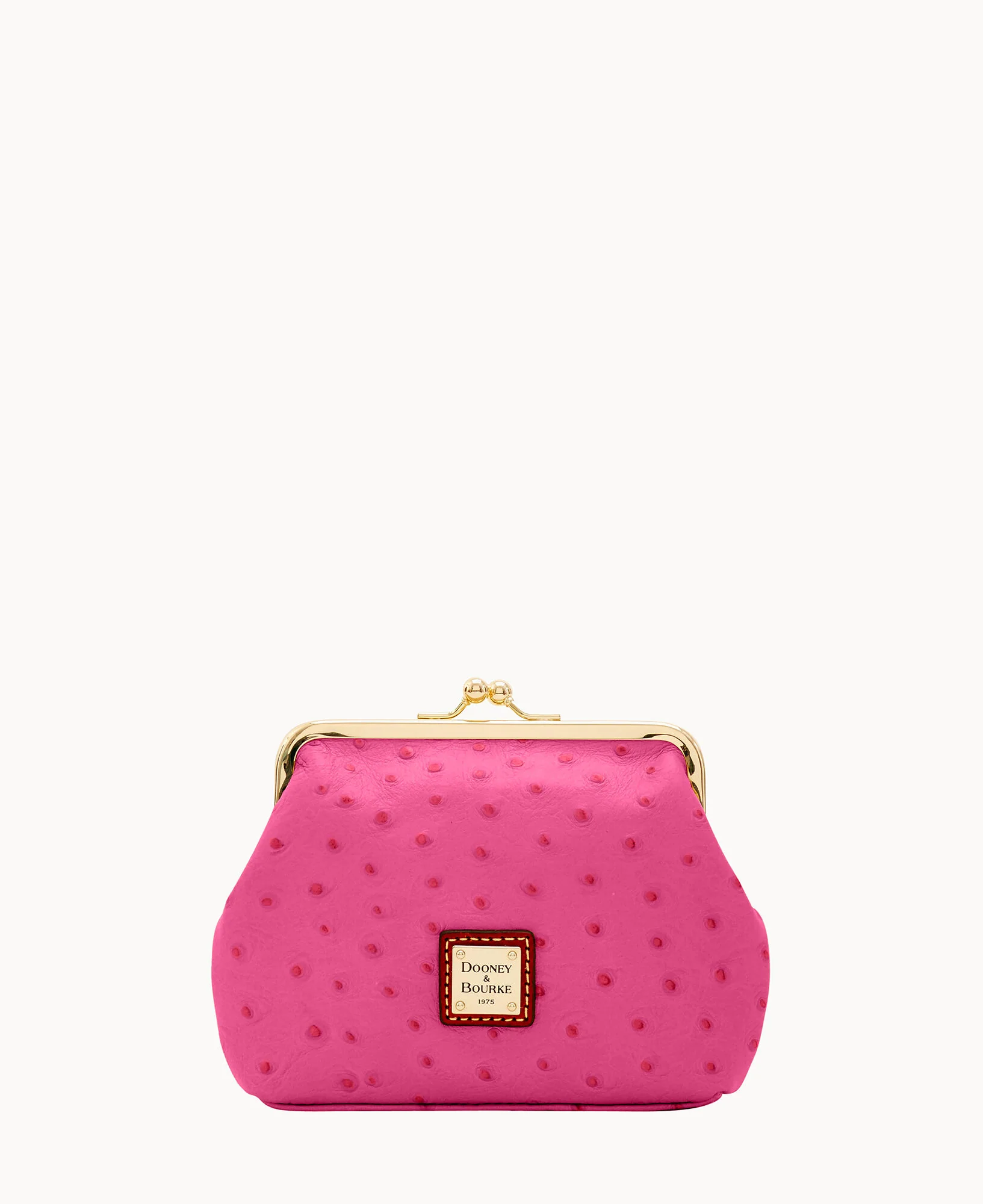 Ostrich Large Framed Purse - Image 51
