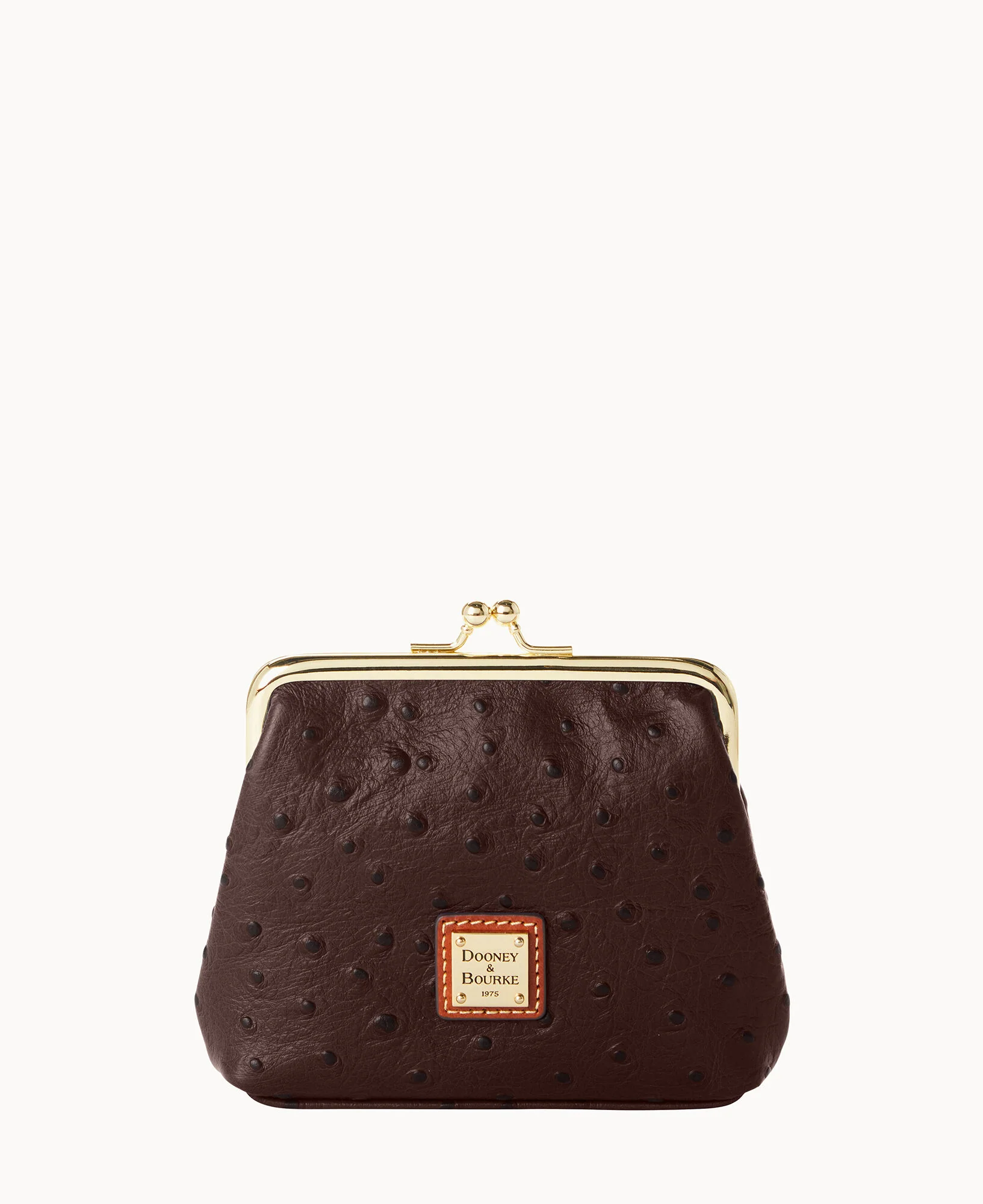 Ostrich Large Framed Purse - Image 7