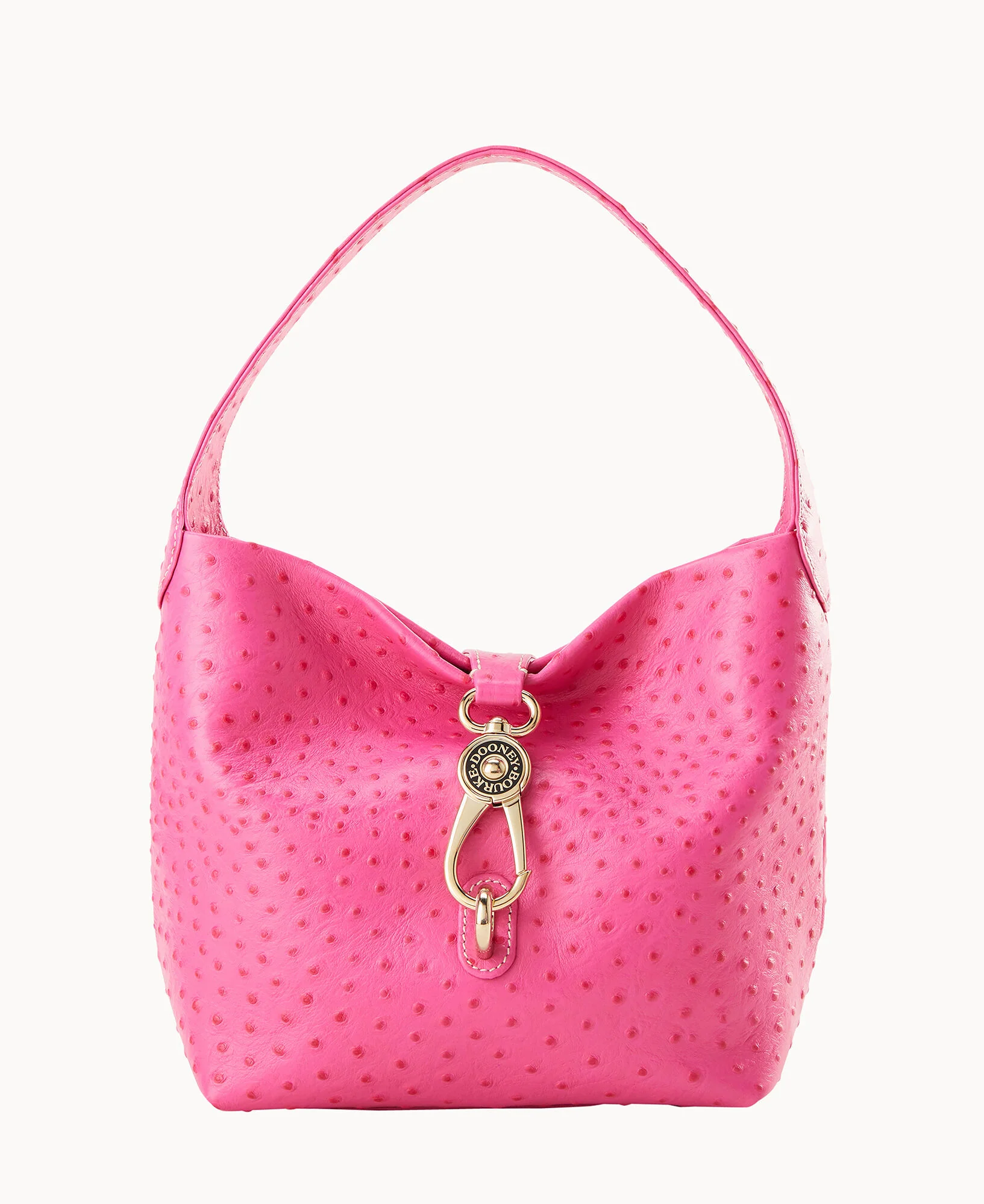 Ostrich Logo Lock Hobo - Image 13