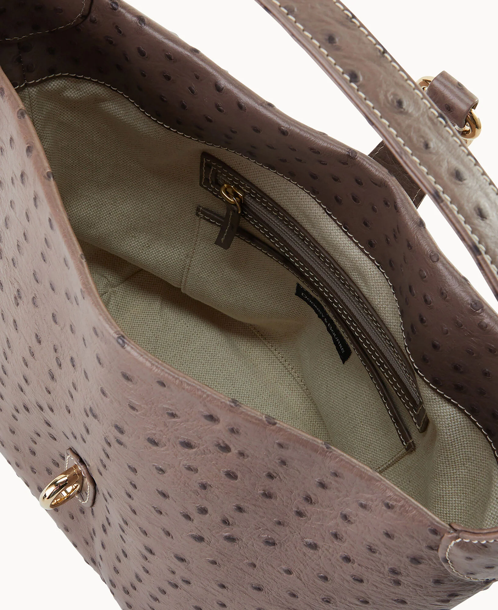 Ostrich Logo Lock Hobo - Image 19
