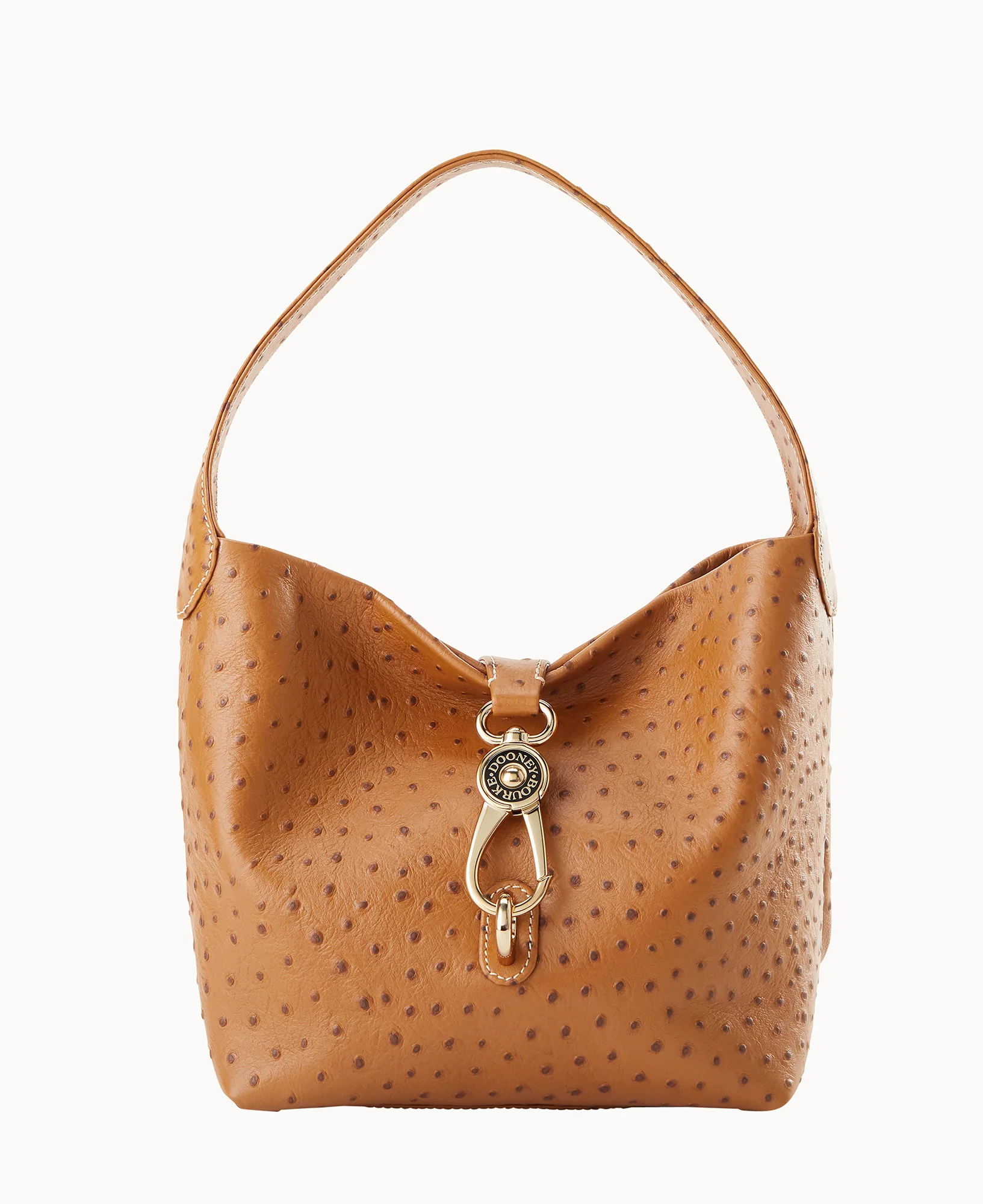 Ostrich Logo Lock Hobo - Image 37