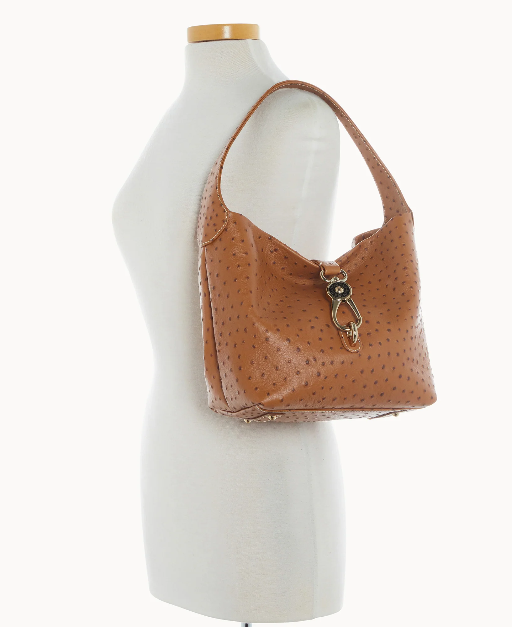 Ostrich Logo Lock Hobo - Image 40