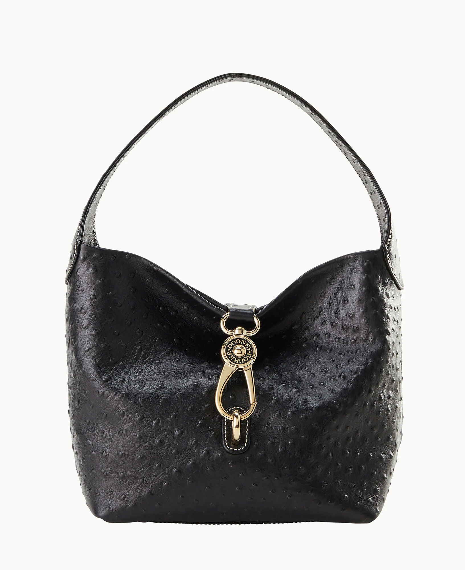 Ostrich Logo Lock Hobo - Image 5