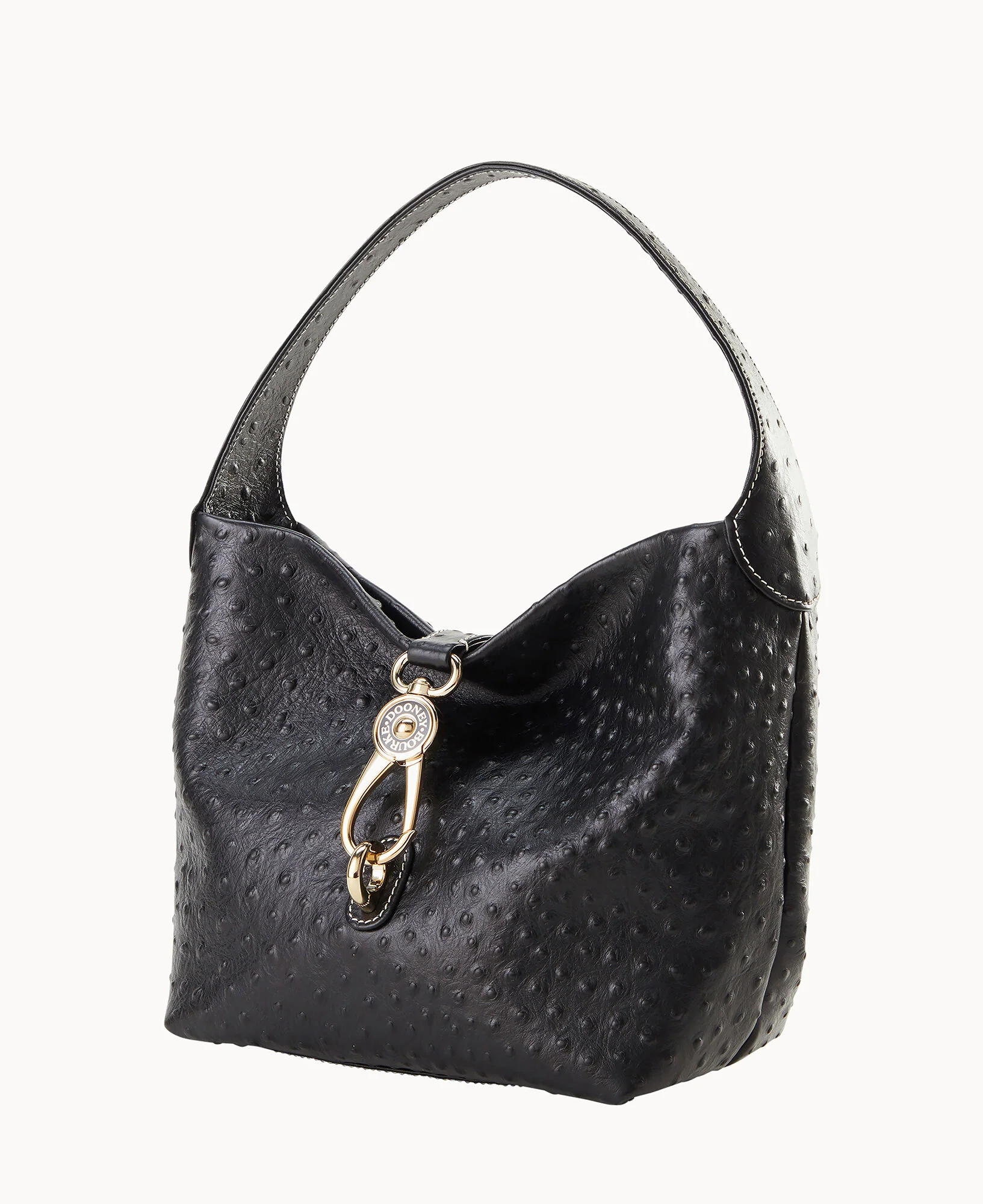 Ostrich Logo Lock Hobo - Image 6