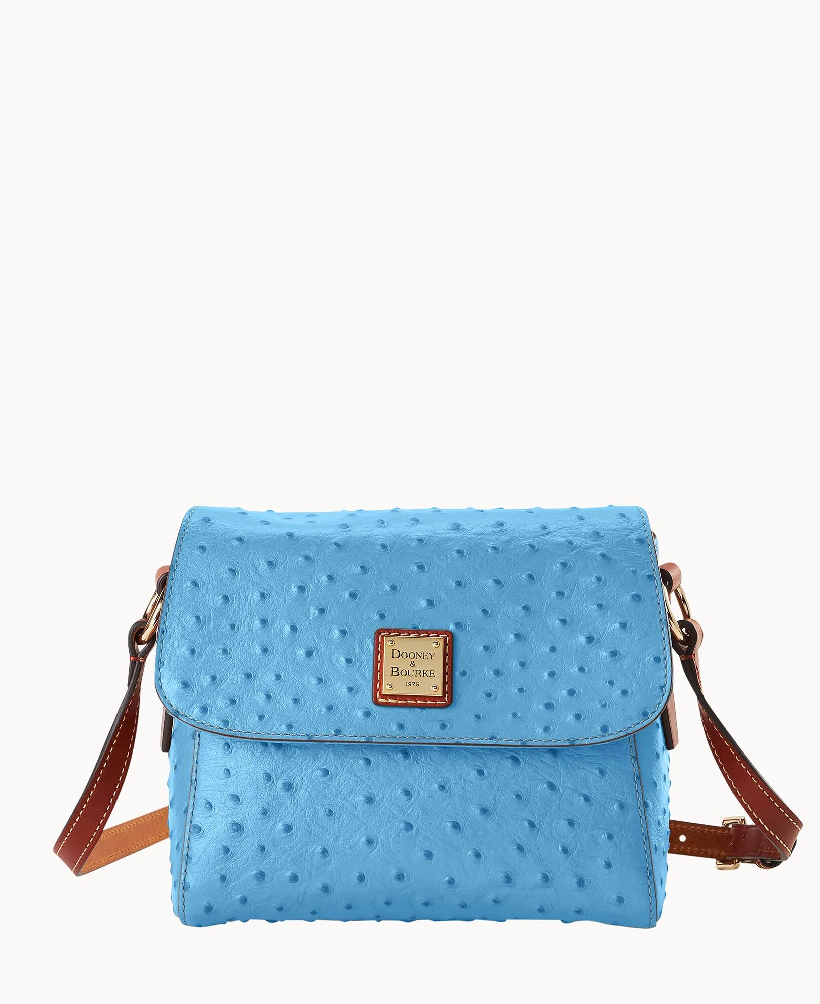Ostrich Small Eliza Crossbody - Image 13