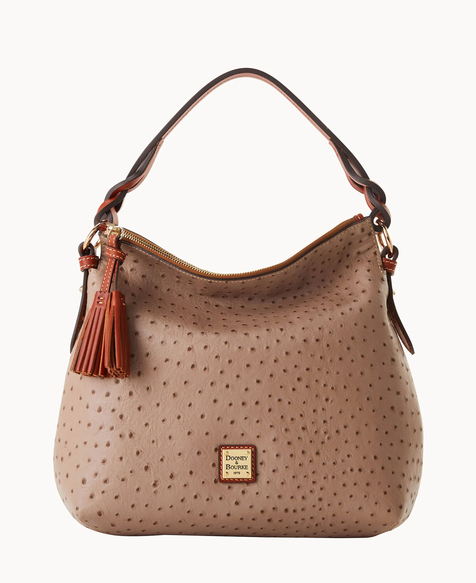Ostrich Twist Strap Hobo - Image 21