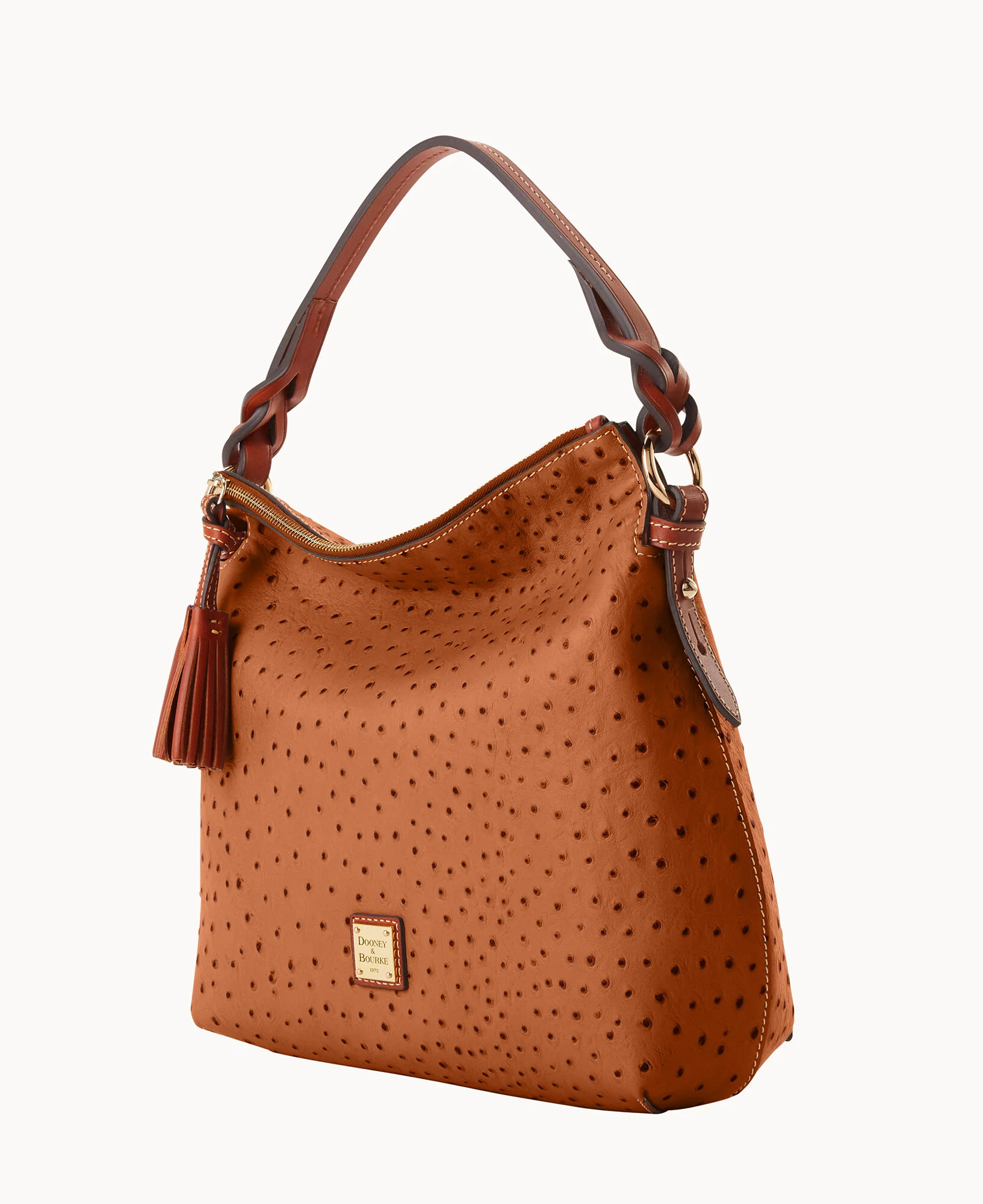 Ostrich Twist Strap Hobo - Image 46