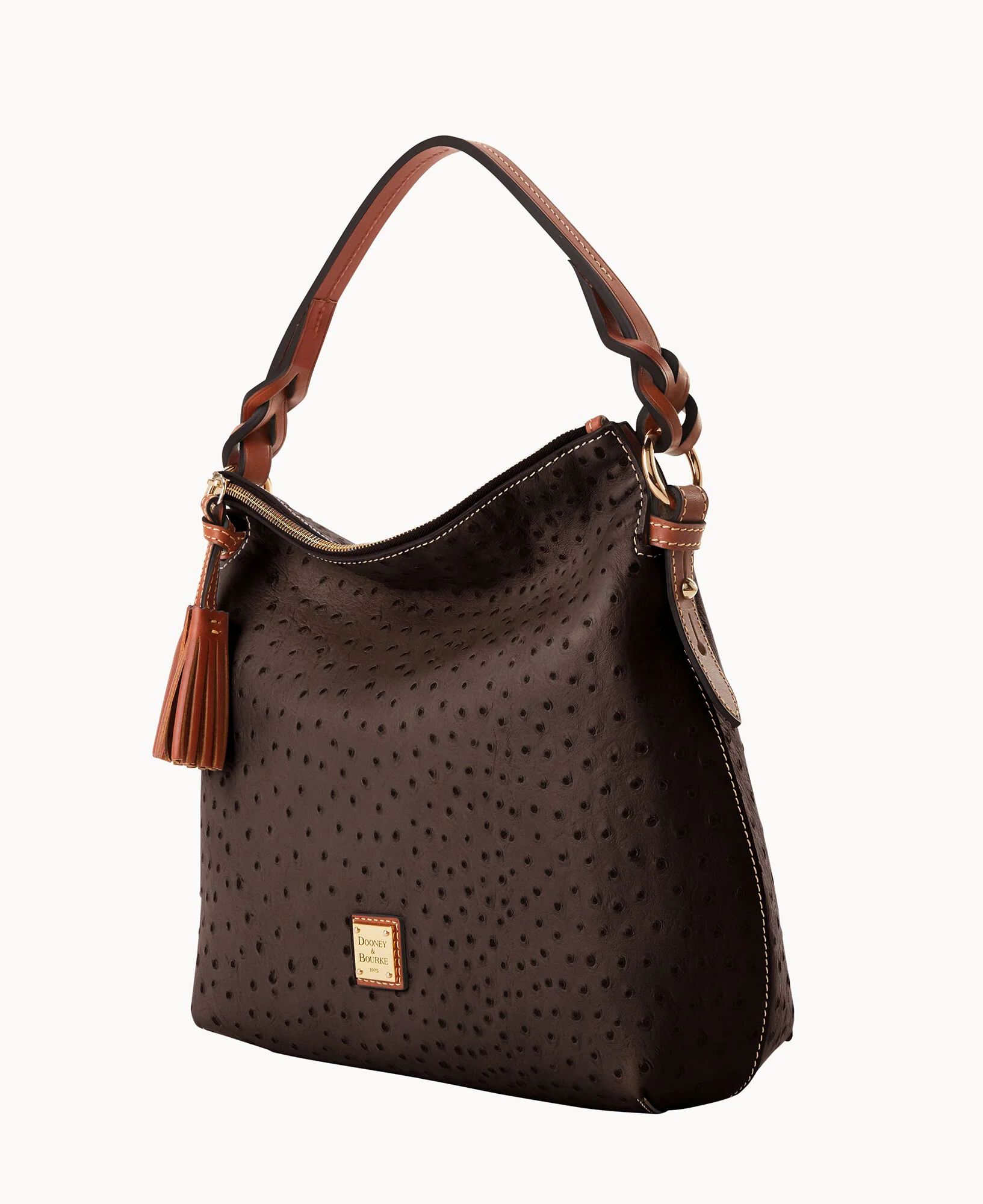 Ostrich Twist Strap Hobo - Image 54