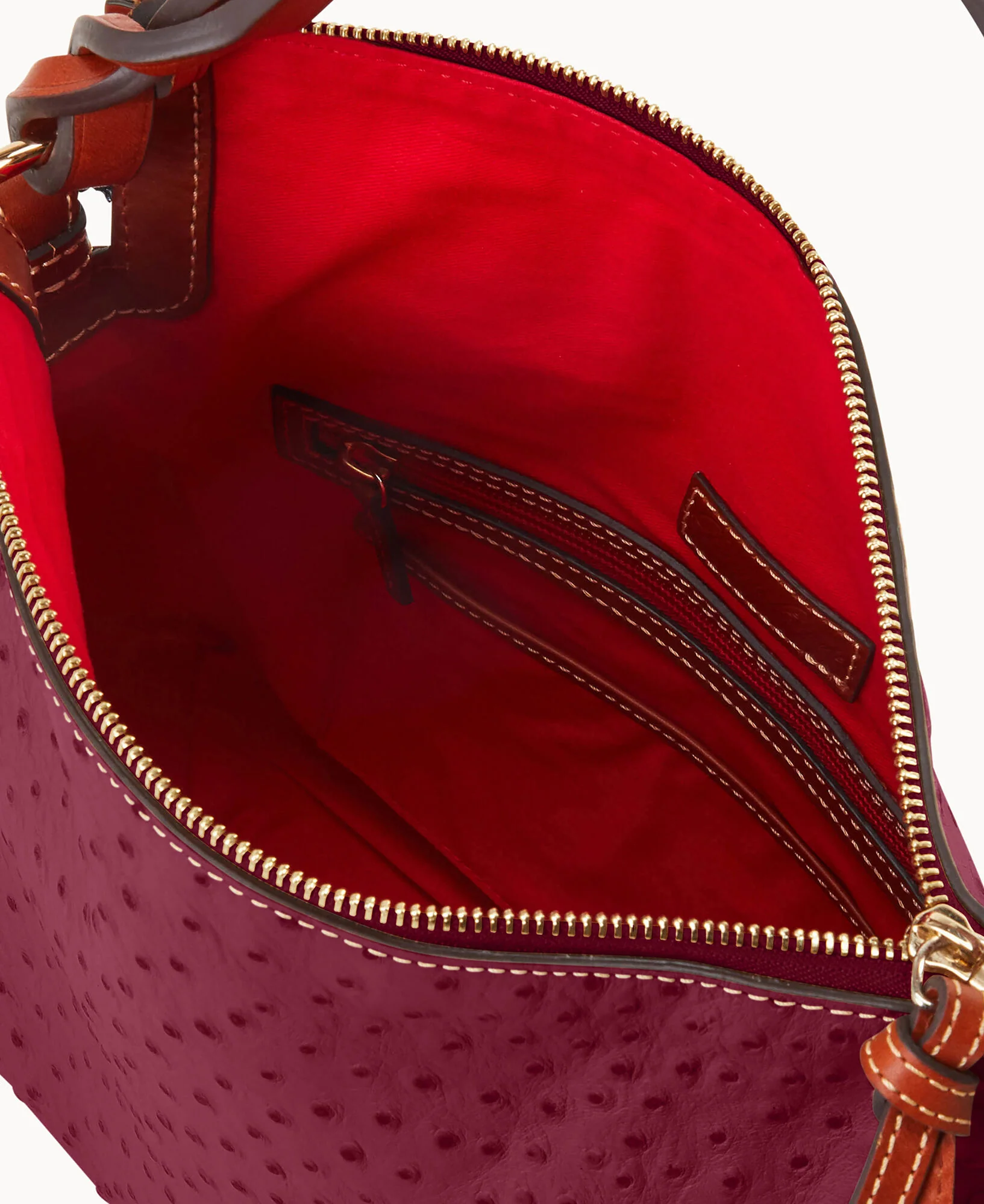 Ostrich Twist Strap Hobo - Image 59