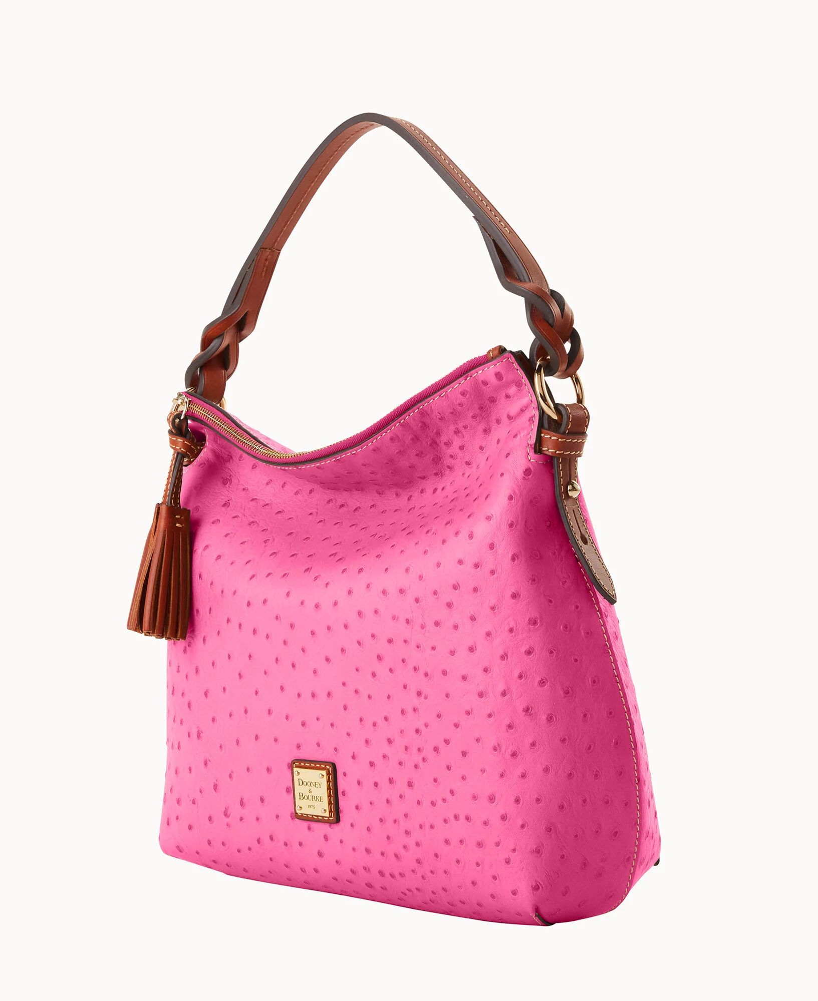 Ostrich Twist Strap Hobo - Image 66