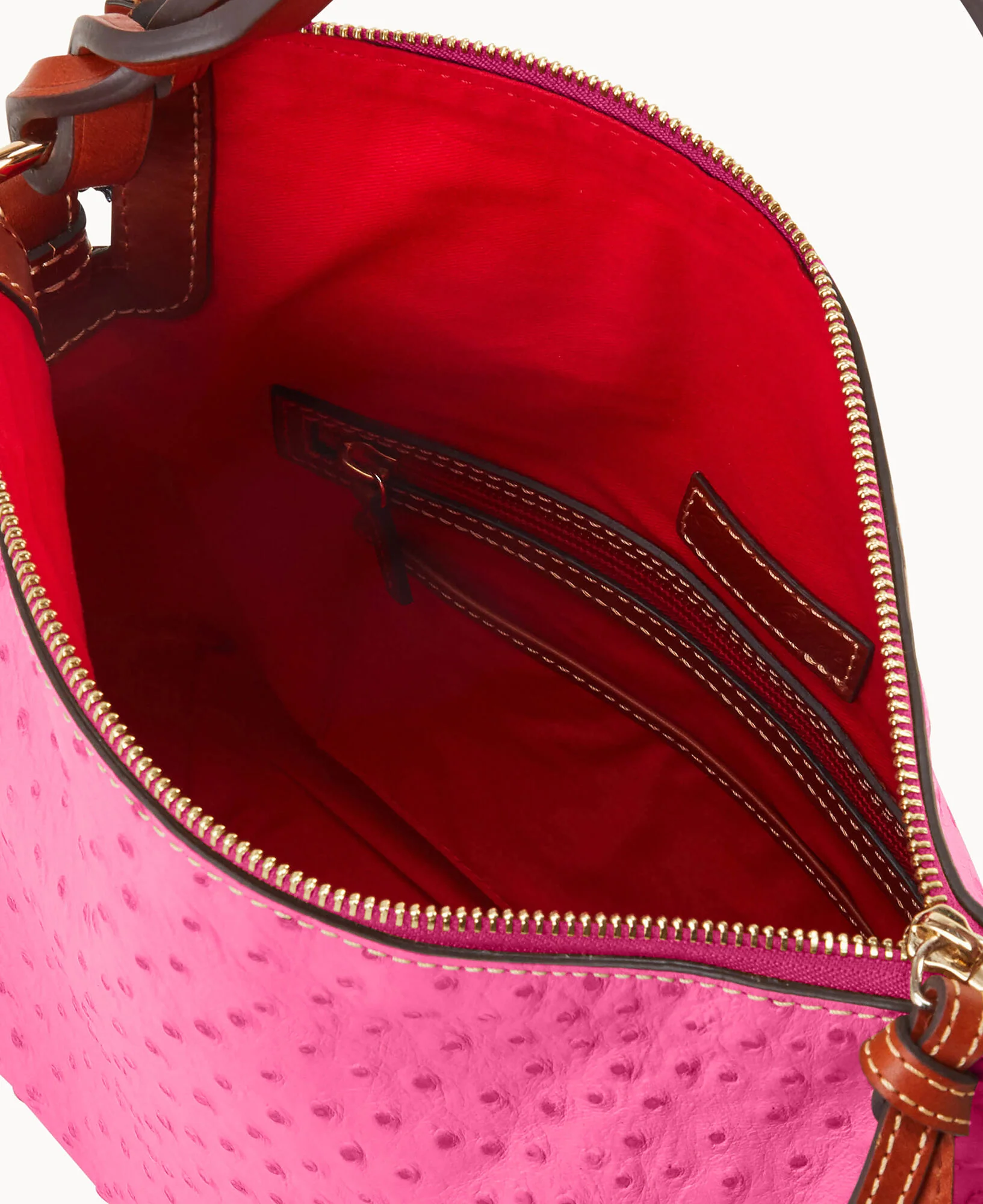 Ostrich Twist Strap Hobo - Image 67