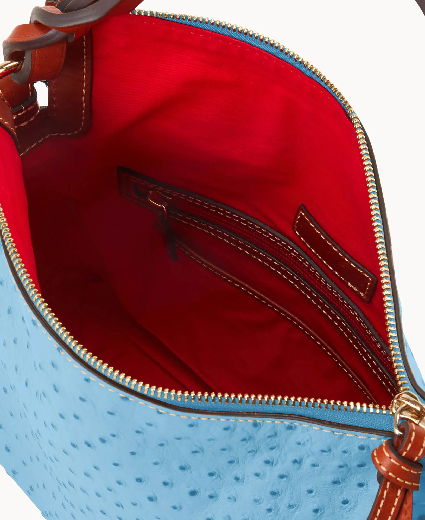 Ostrich Twist Strap Hobo - Image 79