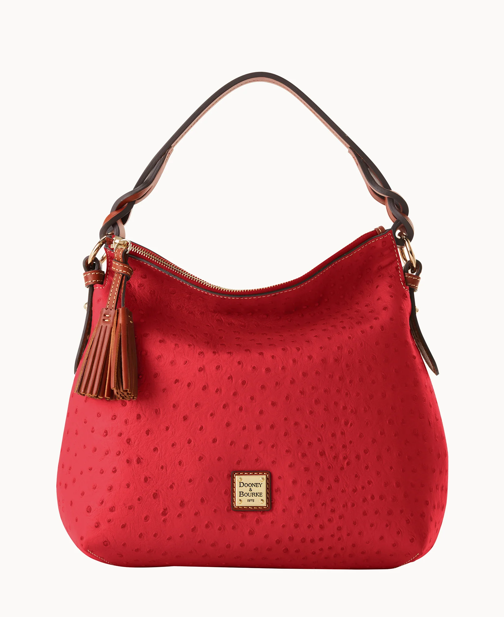 Ostrich Twist Strap Hobo - Image 81