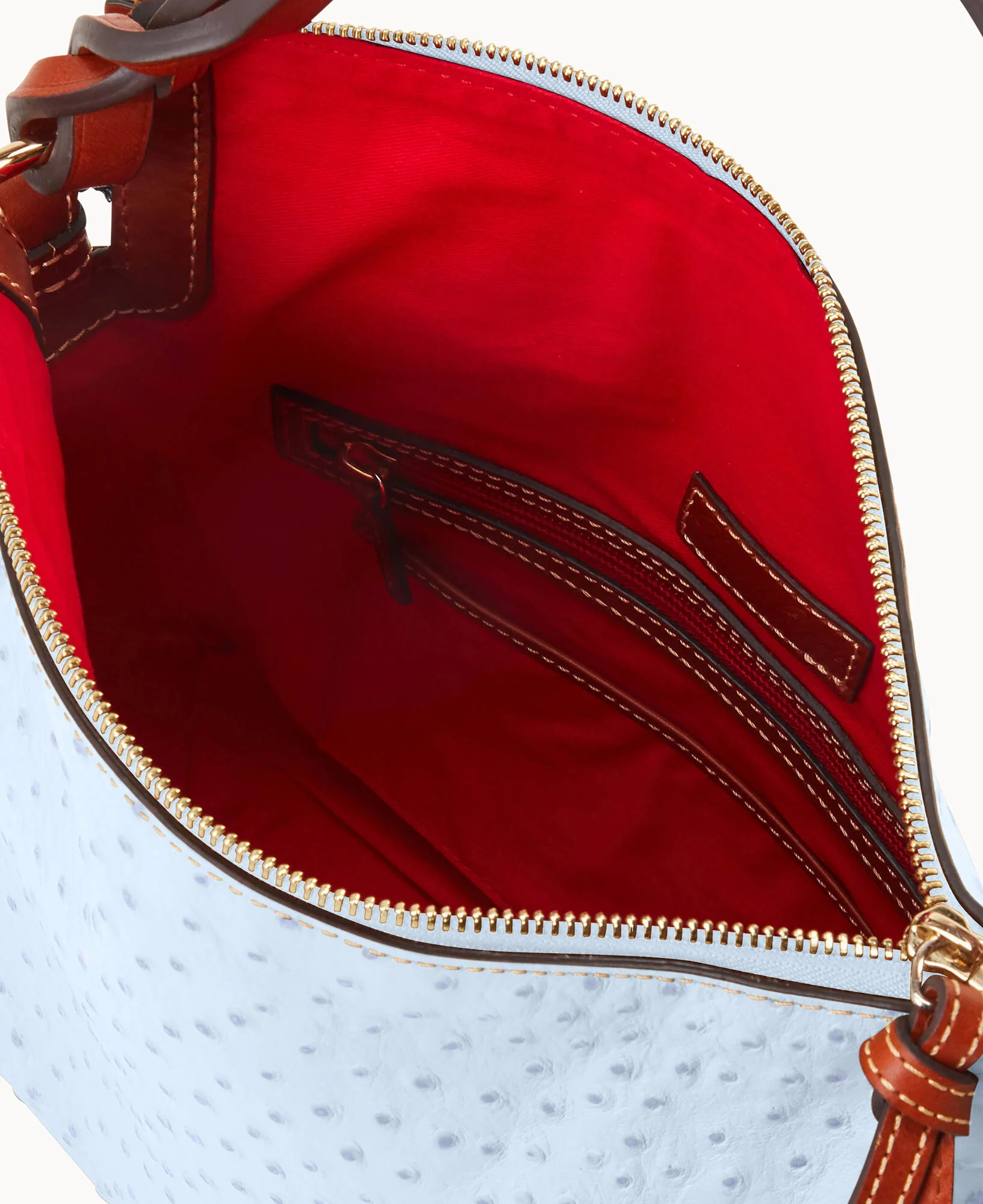 Ostrich Twist Strap Hobo - Image 87