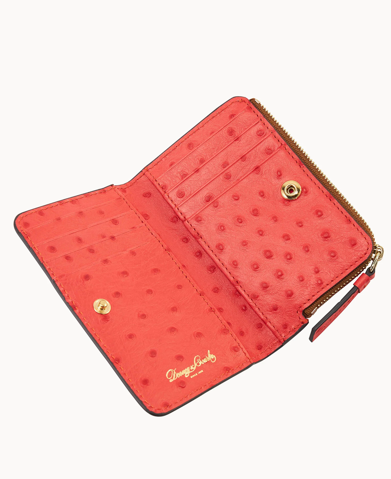 Ostrich Zip Credit Card Wallet 14 - Image 31