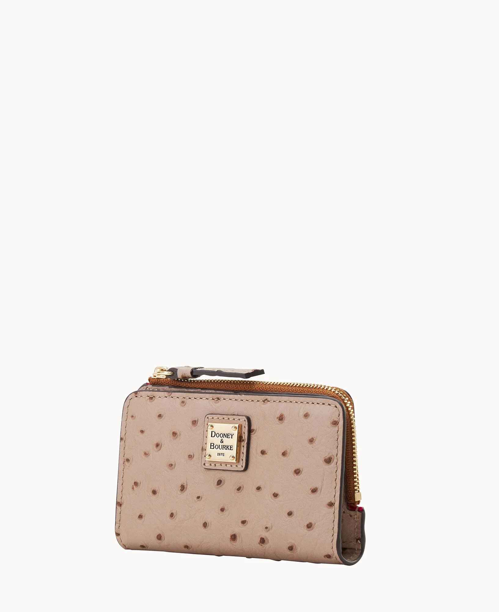 Ostrich Zip Credit Card Wallet 14 - Image 46