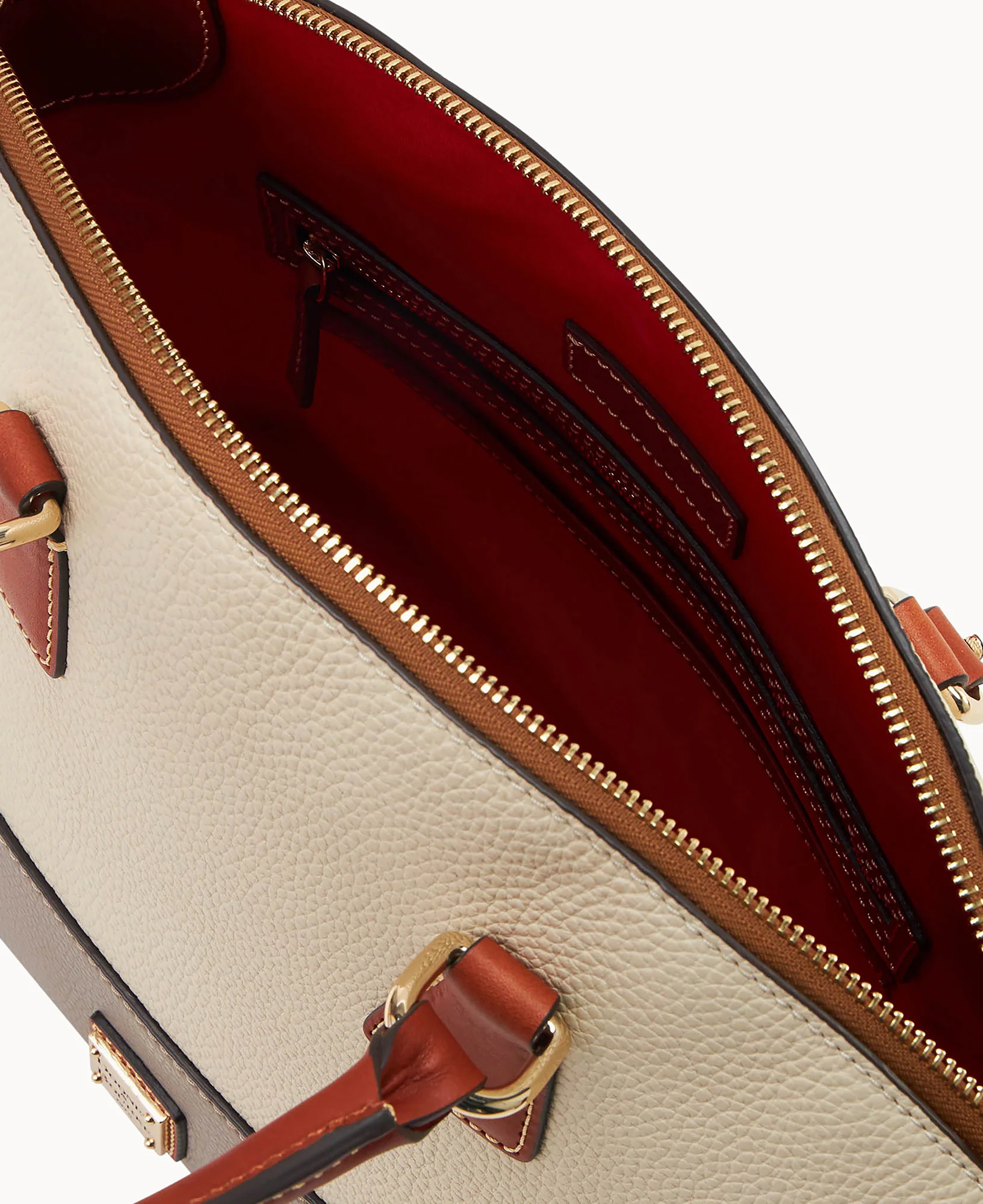 Pebble Color Block Domed Satchel - Image 18