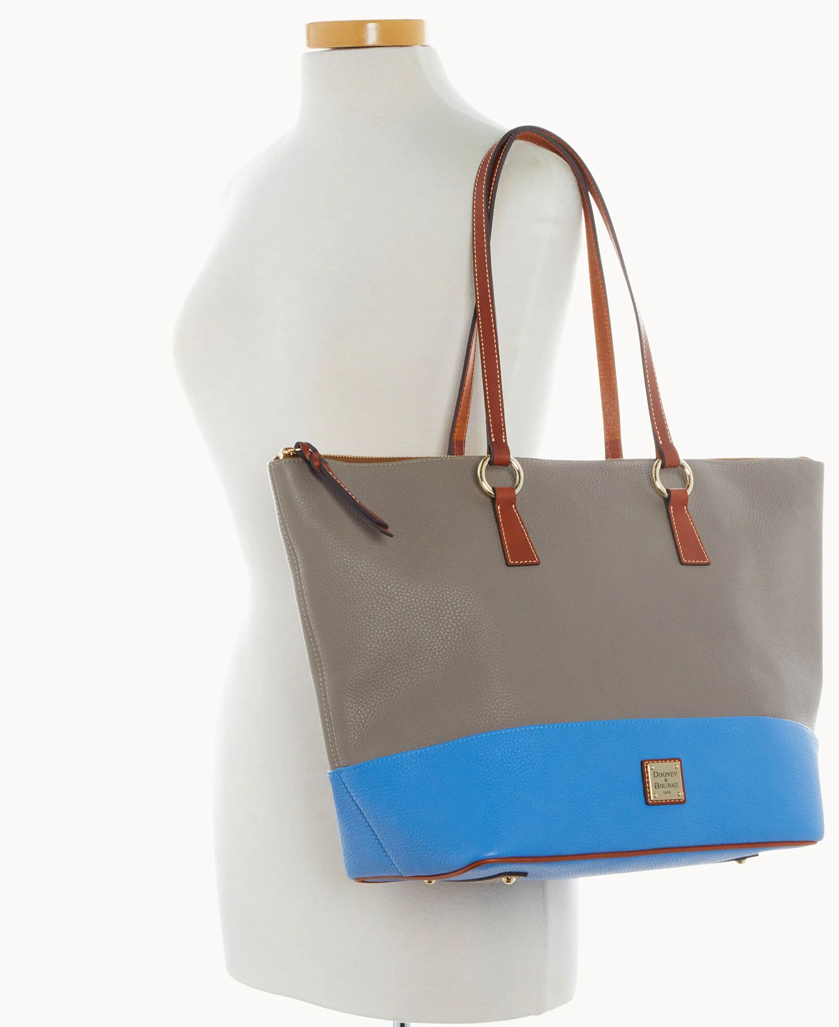 Pebble Color Block Tobi Tote - Image 20