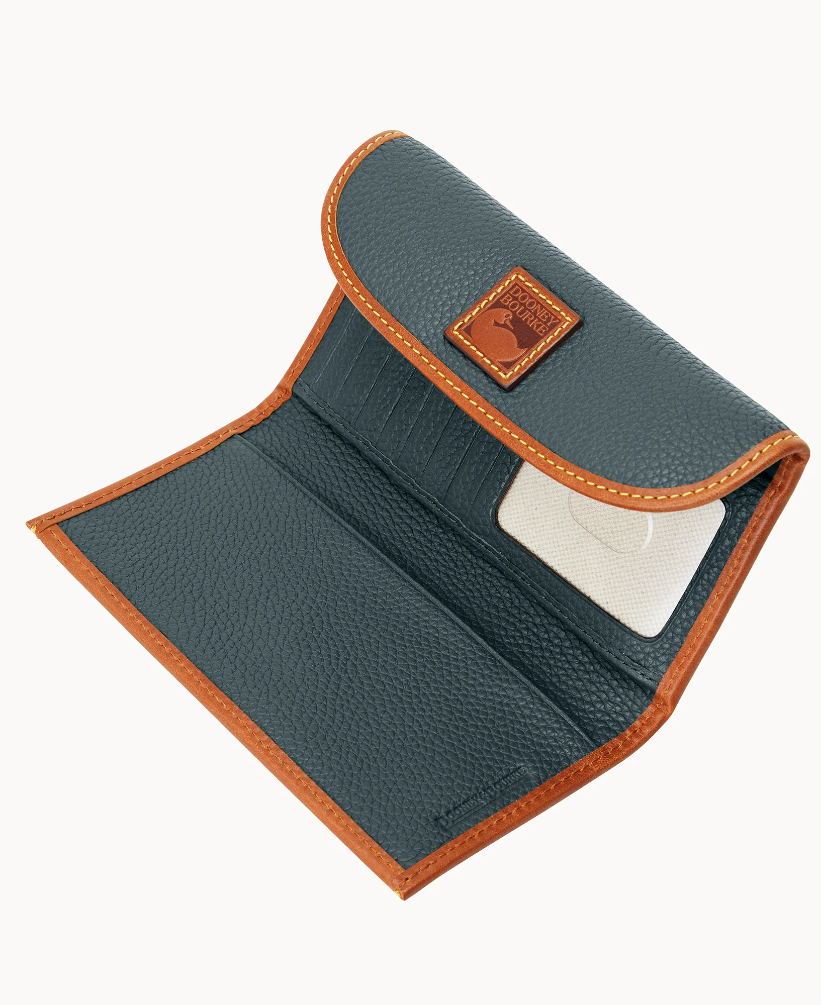 Pebble Grain Continental Clutch - Image 27