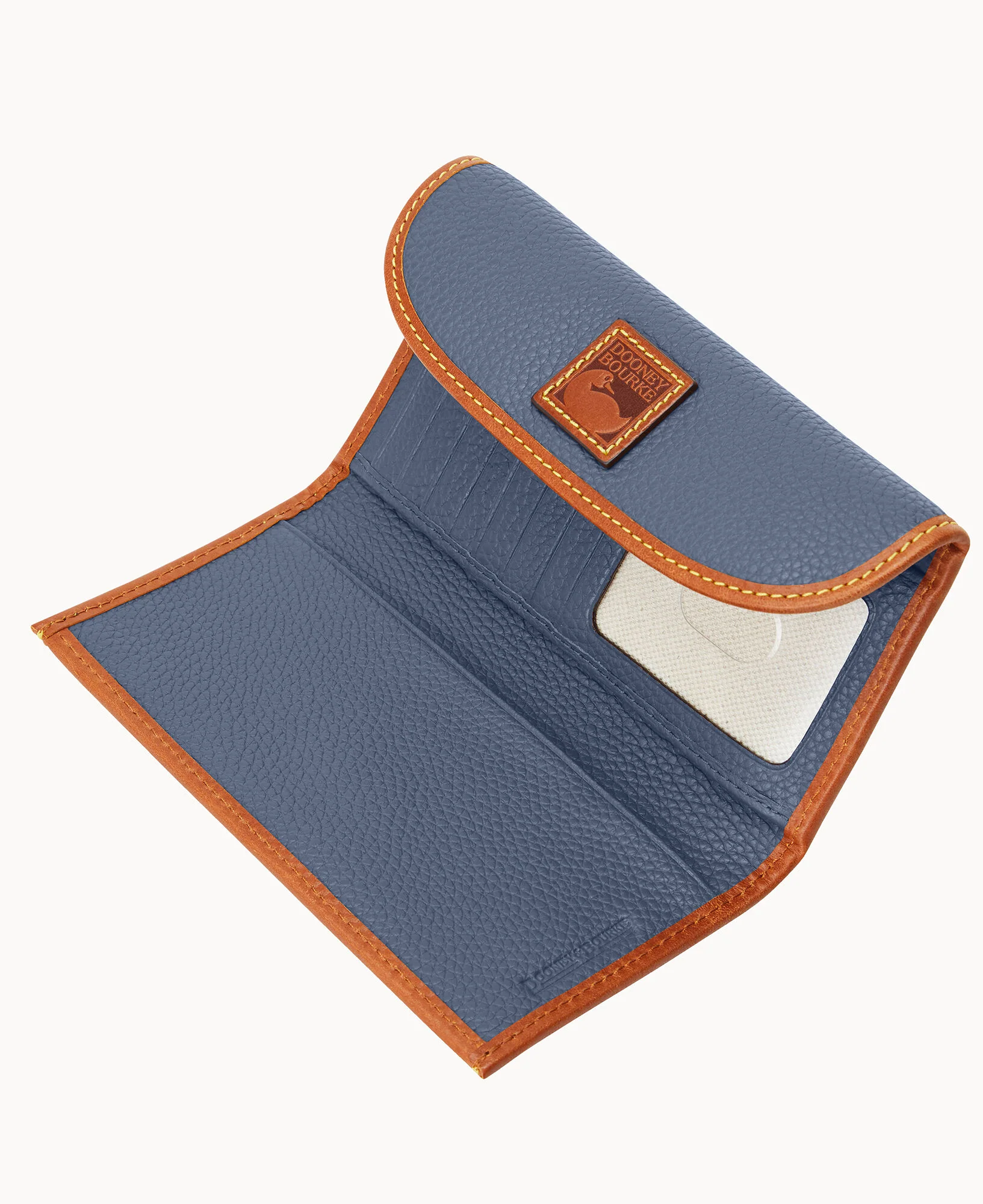 Pebble Grain Continental Clutch - Image 51