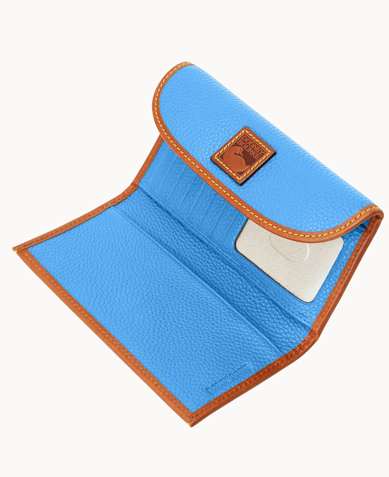 Pebble Grain Continental Clutch - Image 55